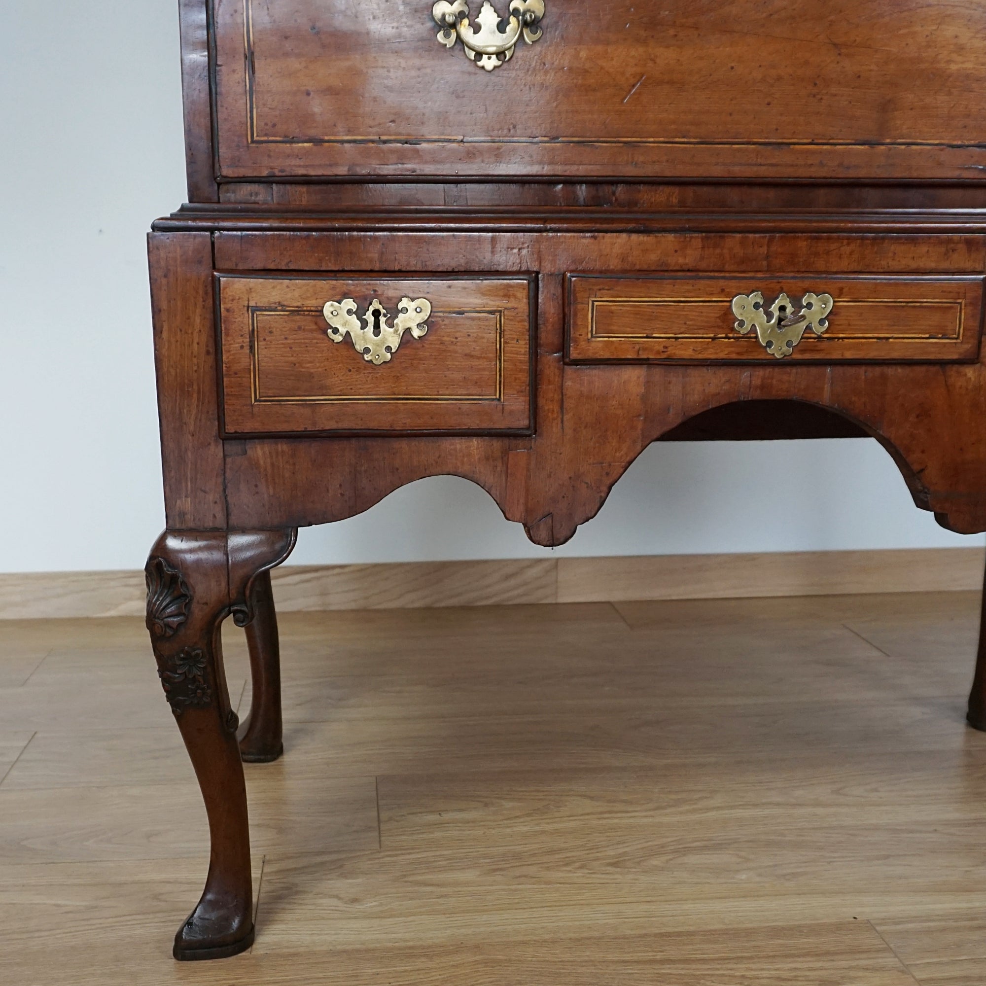 Stunning Quality Charles II Walnut Chest on Stand - Jeroen Markies Art Deco
