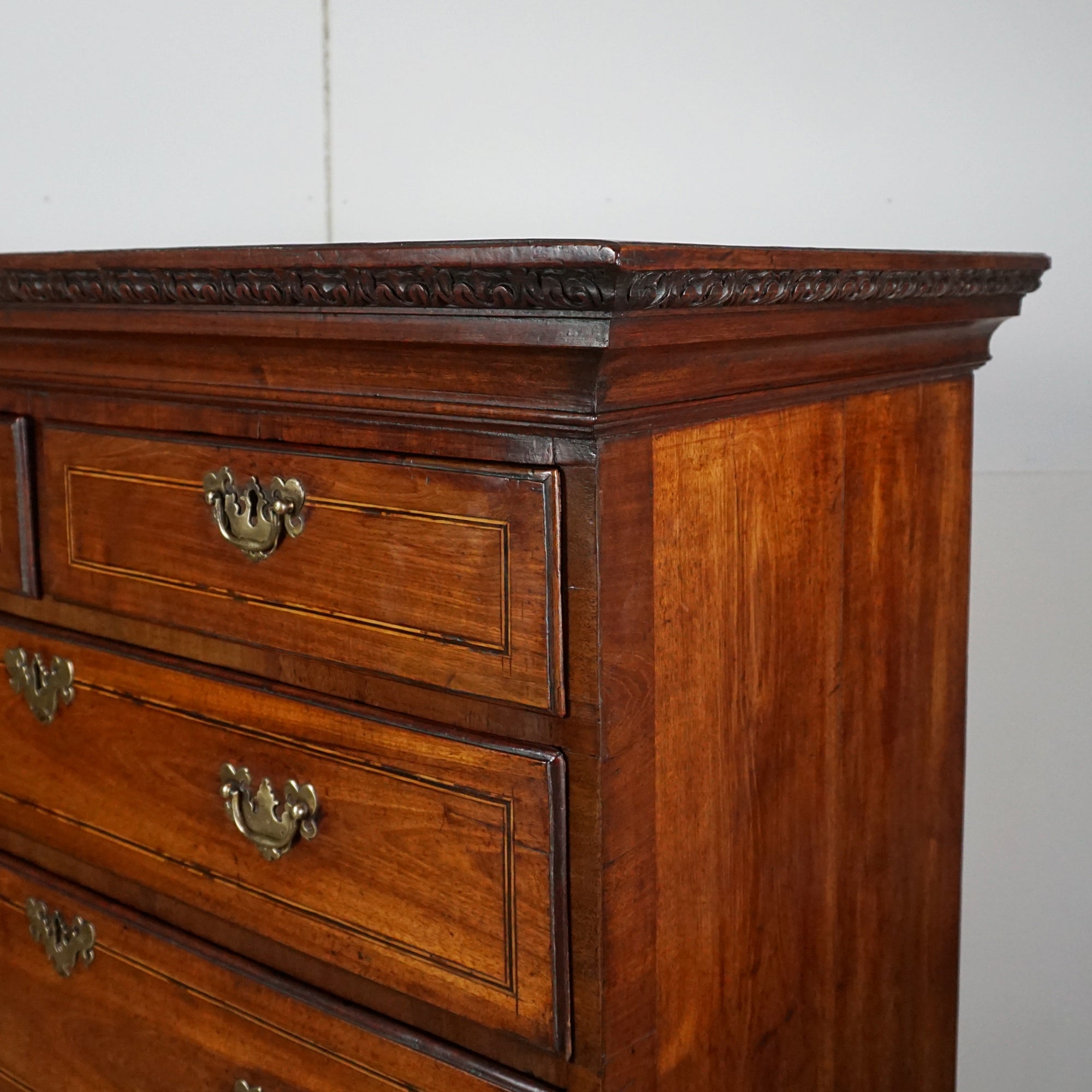Stunning Quality Charles II Walnut Chest on Stand - Jeroen Markies Art Deco