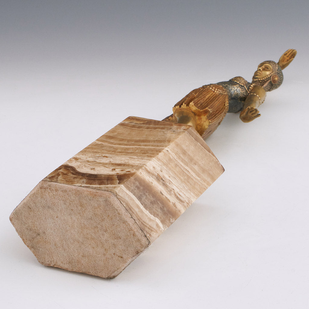 Demetre Chiparus - Dancer of Lebanon - Original Chiparus Bronze Sculpture - Jeroen Markies Art Deco