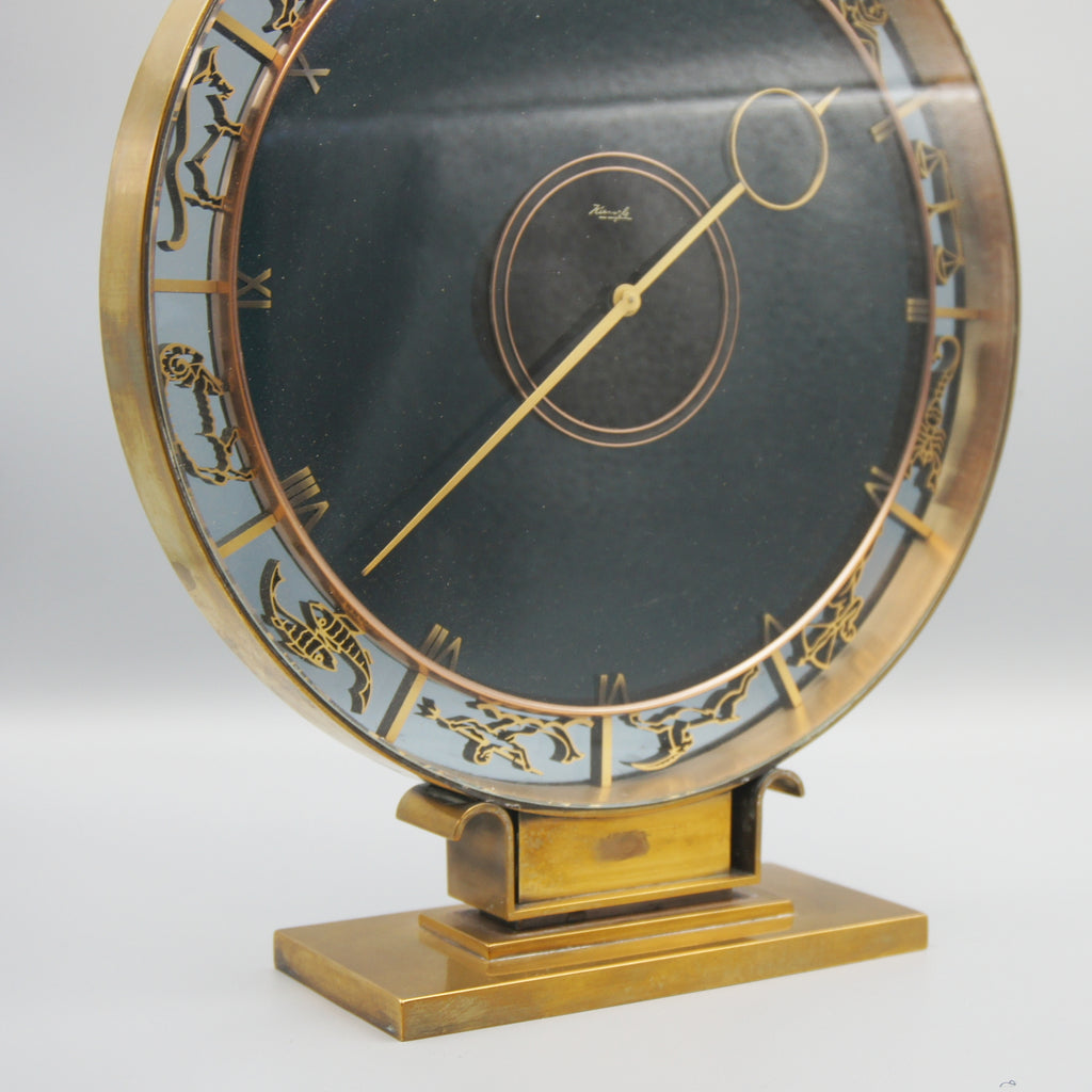 Heindrich Moller for Kienzle Art Deco Zodiac Clock - Markies Antiques Ltd
