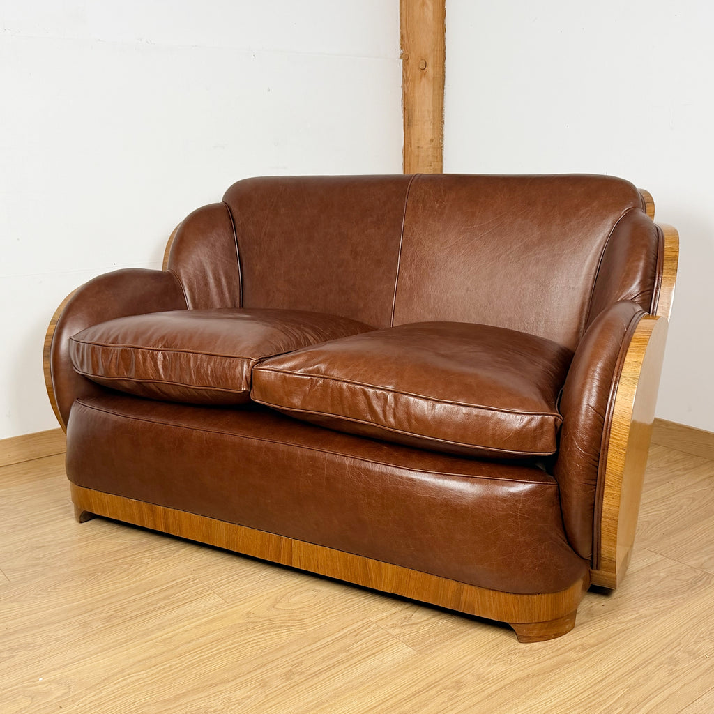 Art Deco Cloud Sofa by Harry & Lou Epstein English Circa 1935 | Markies Antiques ltd