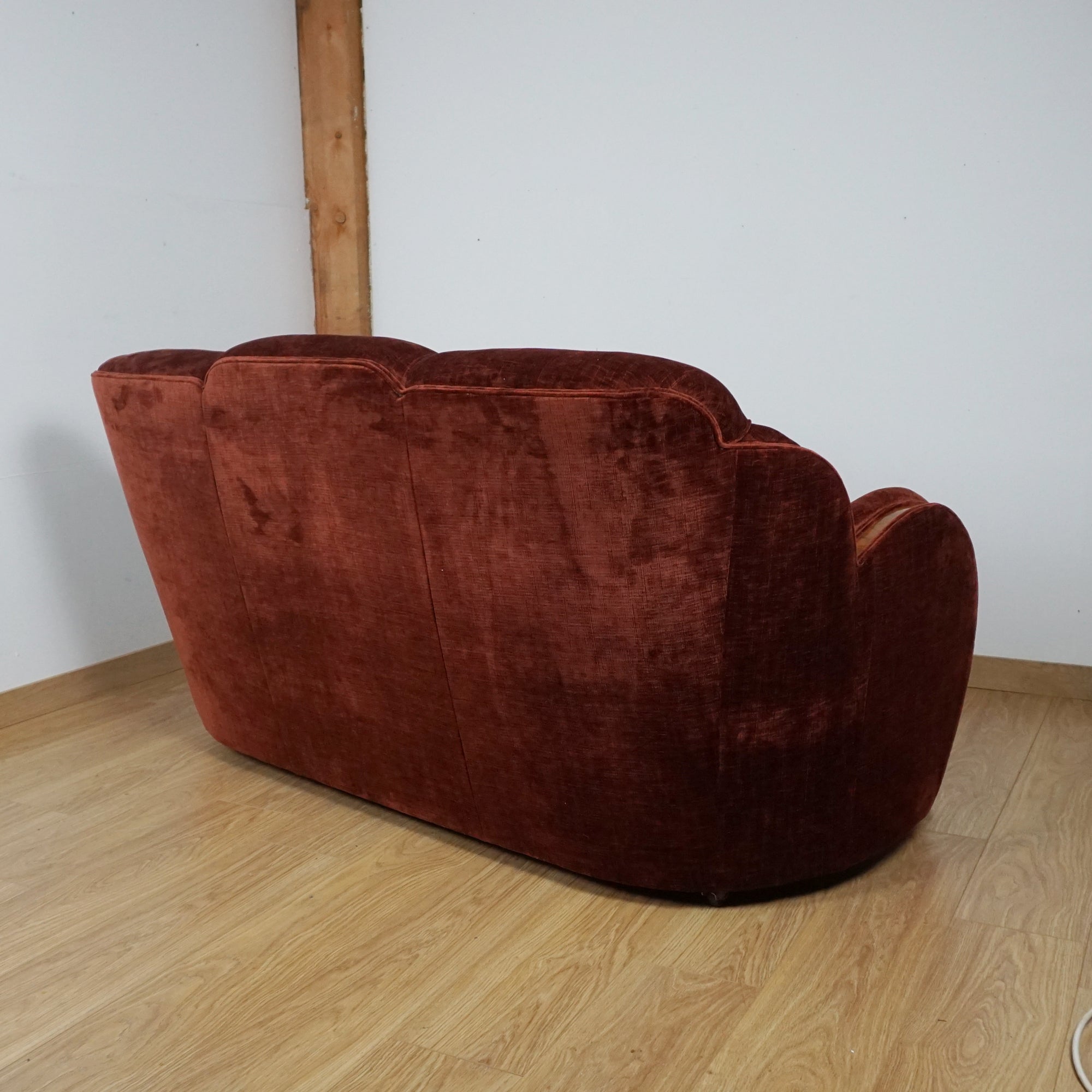 Art Deco Cloud Sofa - Original Art Art Deco Sofa - Markies Antiques Ltd