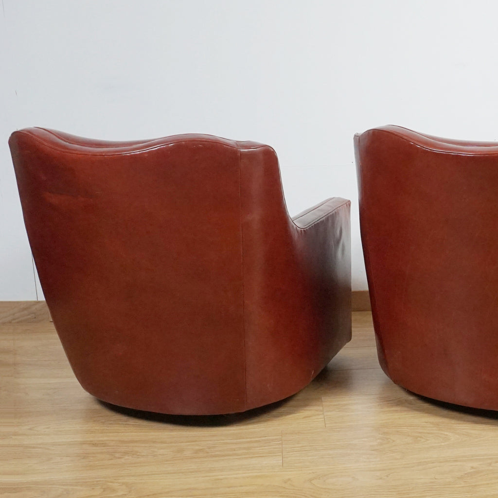 Pair of Art Deco Lounge Chairs
