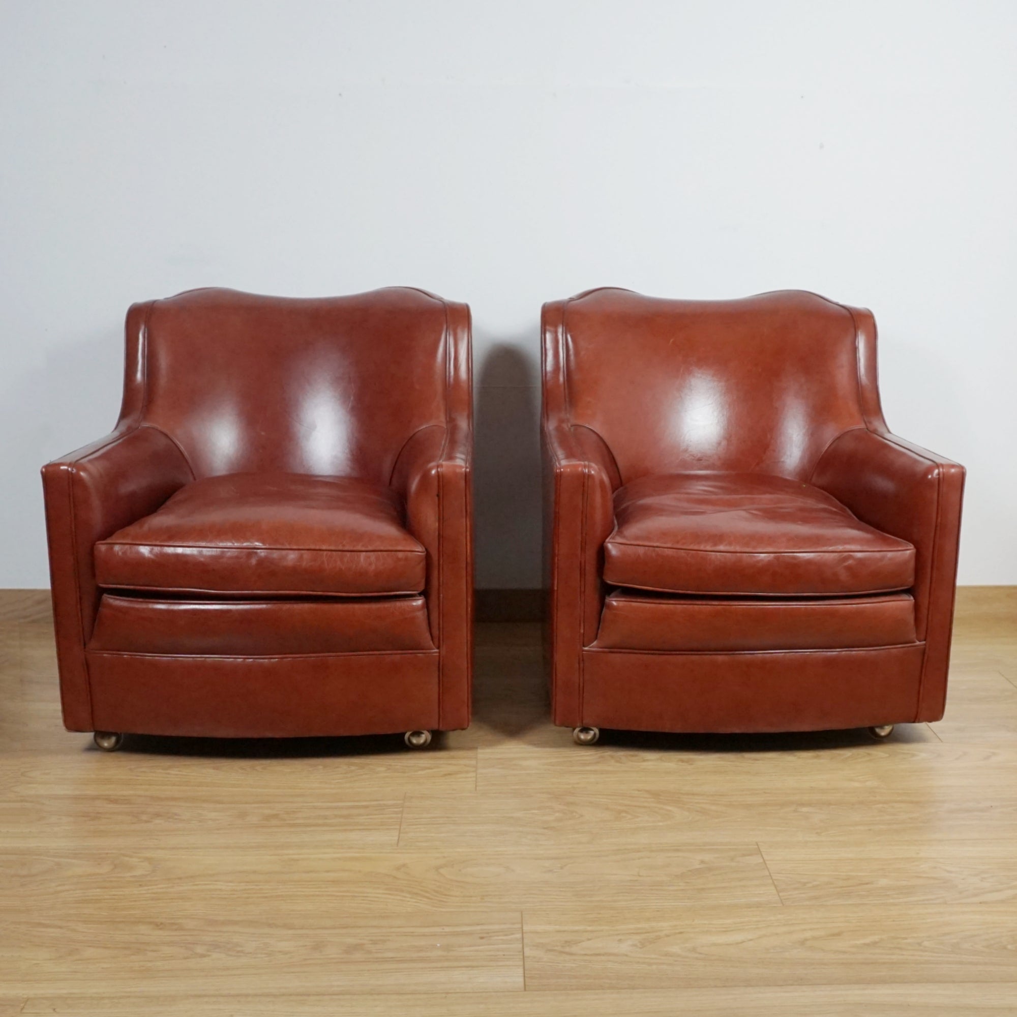 Pair of Art Deco Lounge Chairs