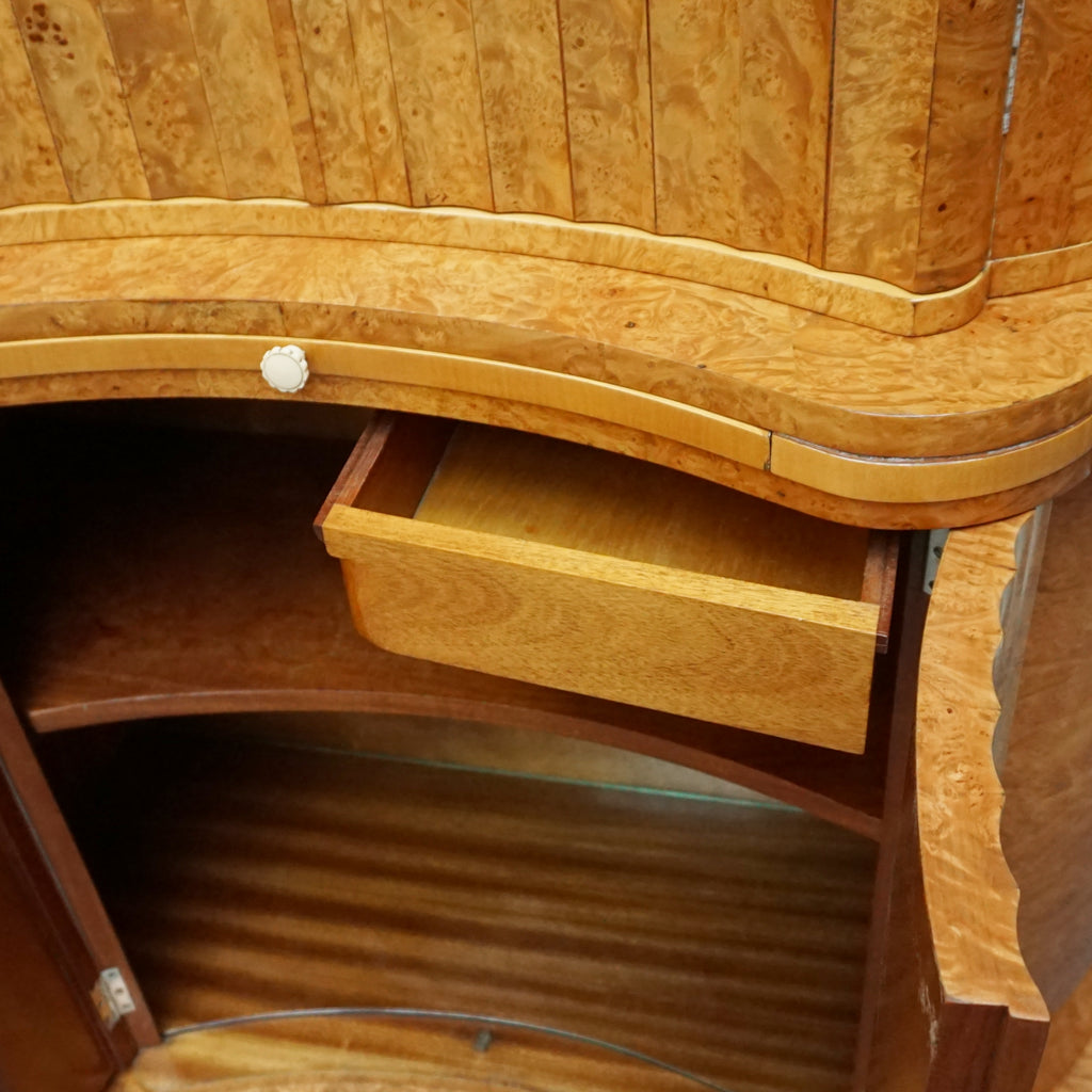 Vintage Art Deco Cocktail Cabinet by Harry & Lou Epstein - Jeroen Markies Art Deco