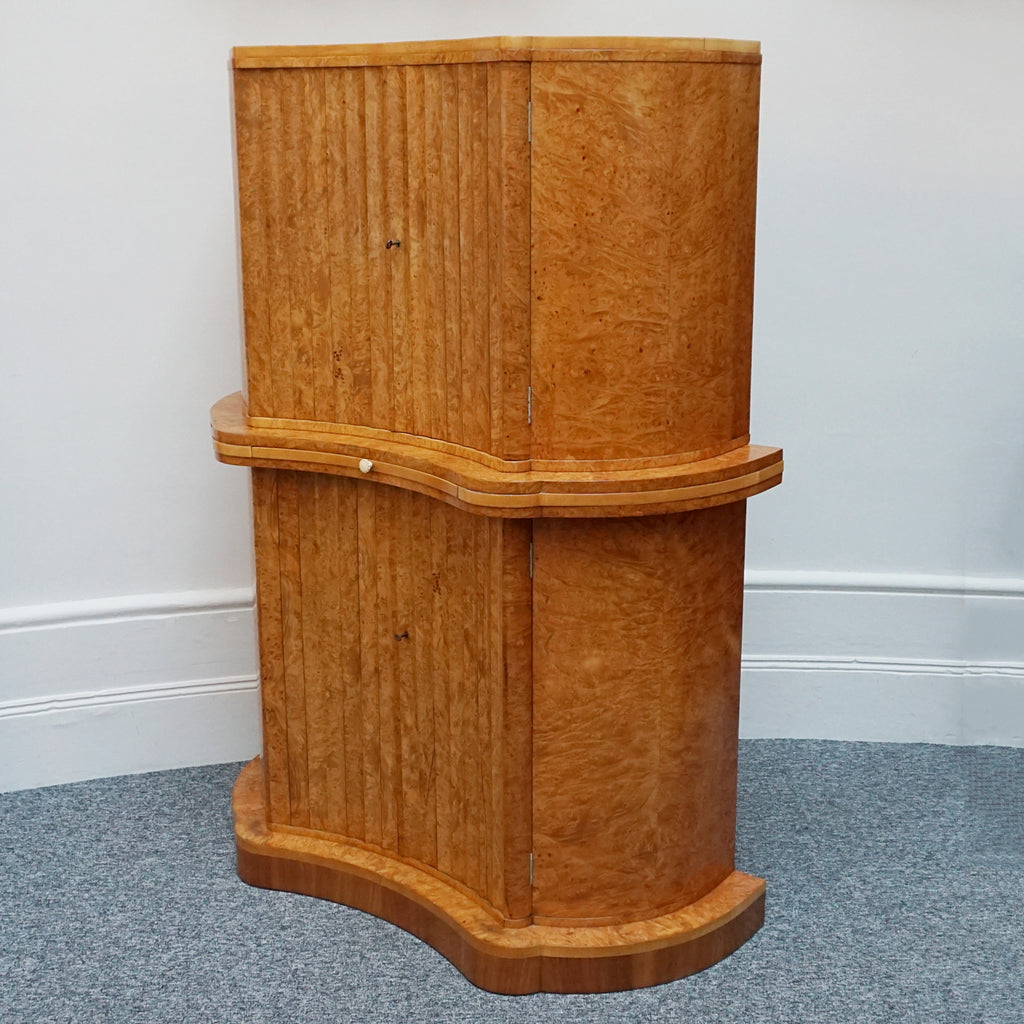 Vintage Art Deco Cocktail Cabinet by Harry & Lou Epstein - Jeroen Markies Art Deco