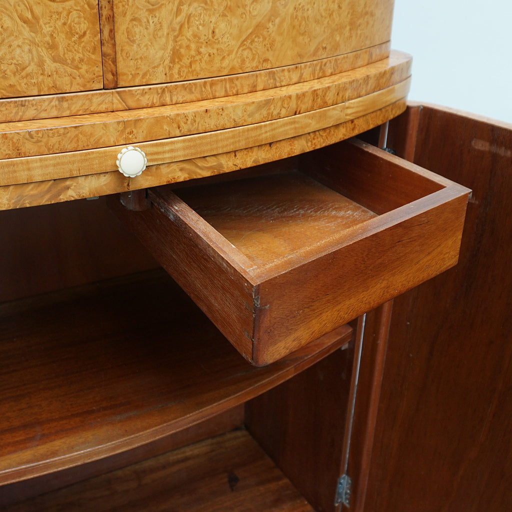 Original English Art Deco Drinks Cabinet by Harry.& Lou Epstein - Jeroen Markies Art Deco