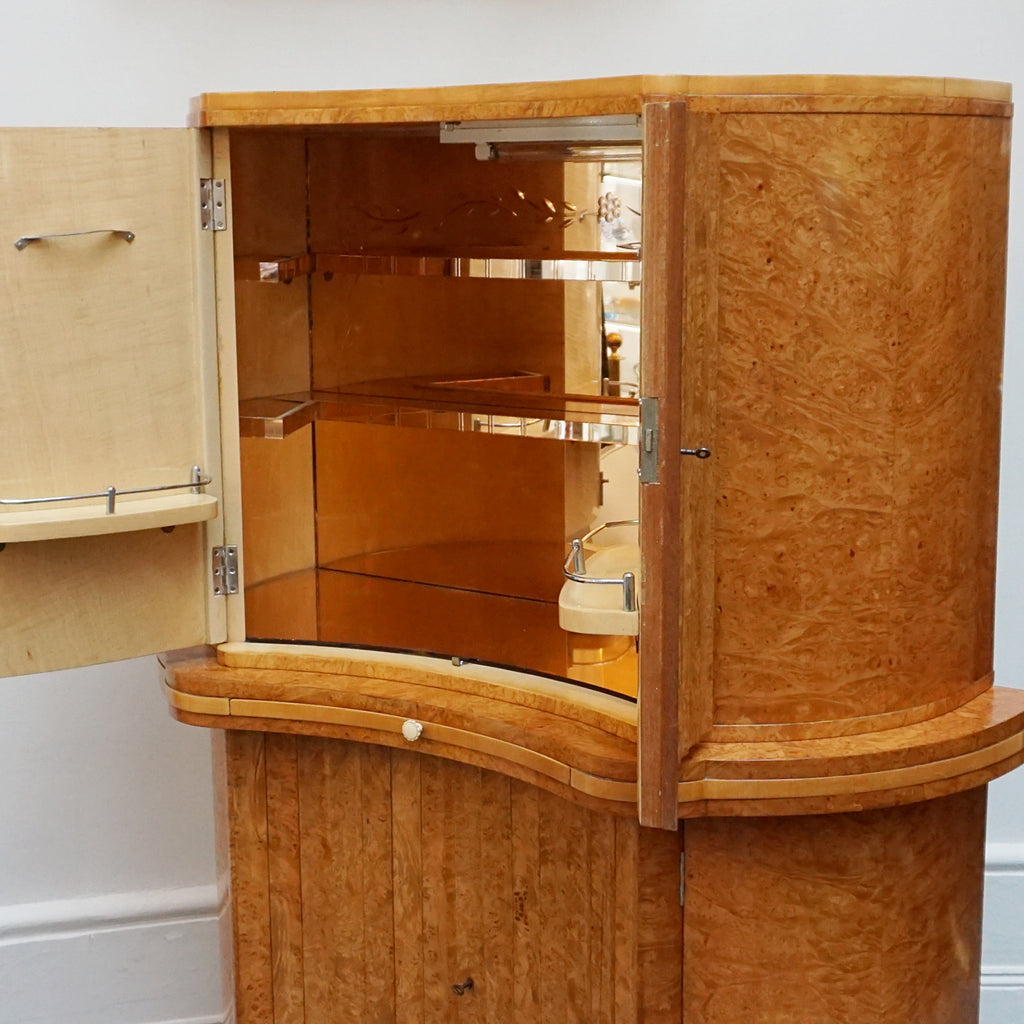 Vintage Art Deco Cocktail Cabinet by Harry & Lou Epstein - Jeroen Markies Art Deco