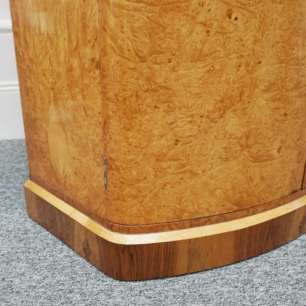 Original English Art Deco Drinks Cabinet by Harry.& Lou Epstein - Jeroen Markies Art Deco