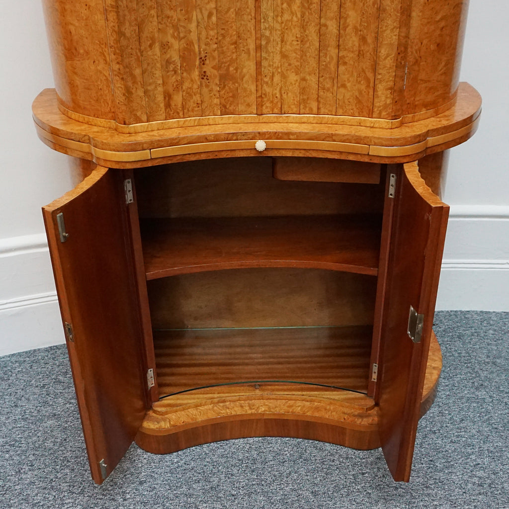 Vintage Art Deco Cocktail Cabinet by Harry & Lou Epstein - Jeroen Markies Art Deco