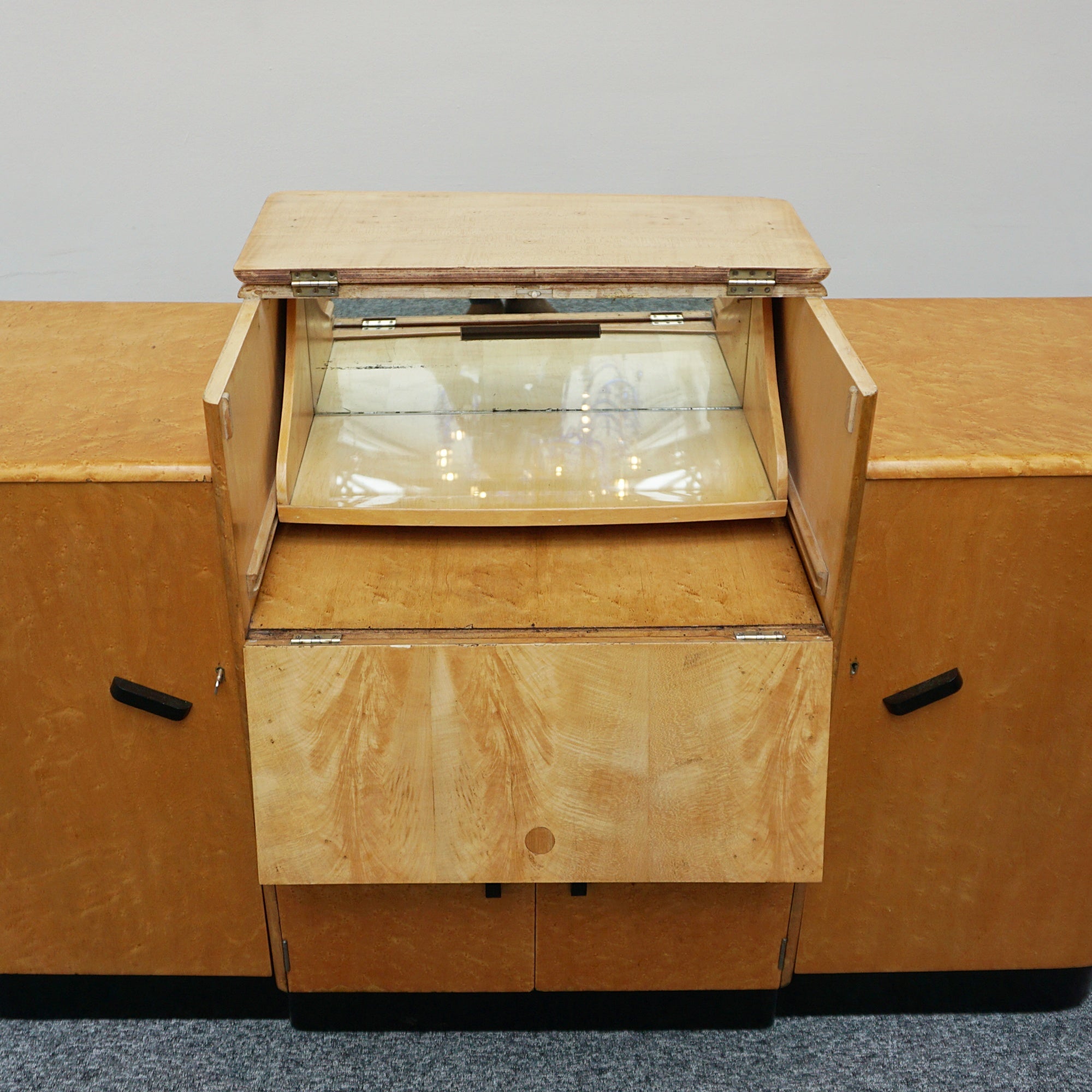 Art Deco Birdseye Maple Sideboard - Jeroen Markies Art Deco