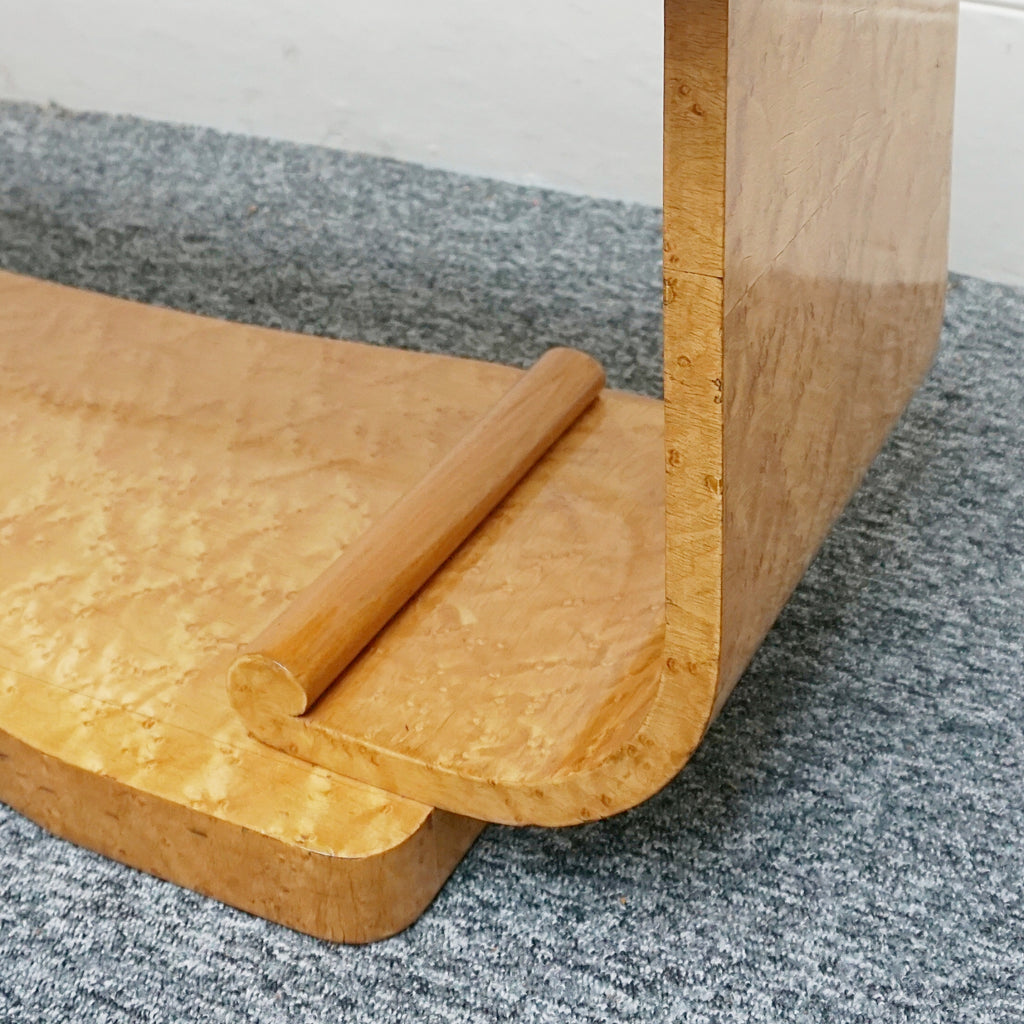 Art Deco Birdseye Maple coffee table. 1930s Coffee table. Harry & Lou Epstein - Jeroen Markies Art Deco