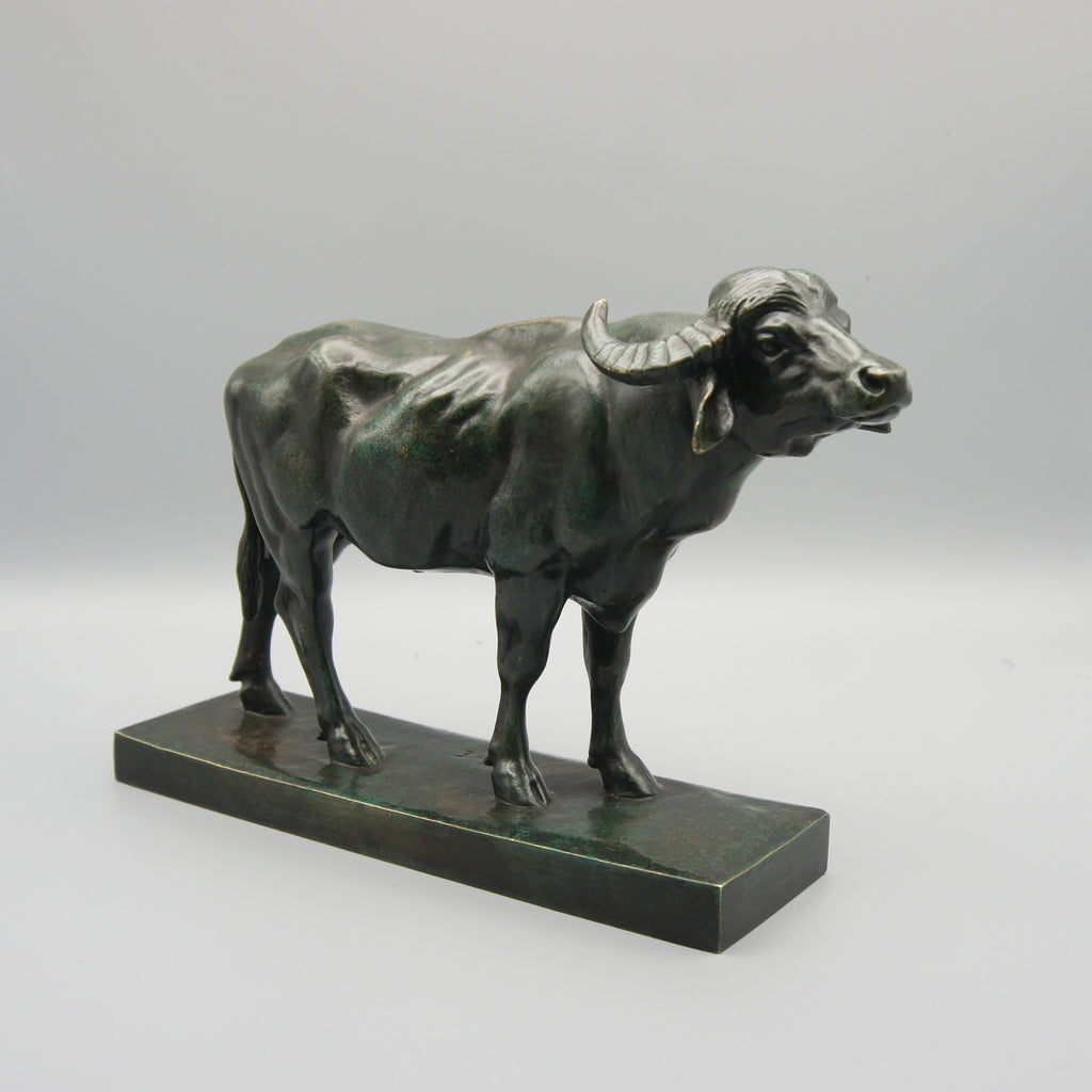 Antoine Louis Barye Water Buffalo Bronze Sculpture - Markies Antiques Ltd