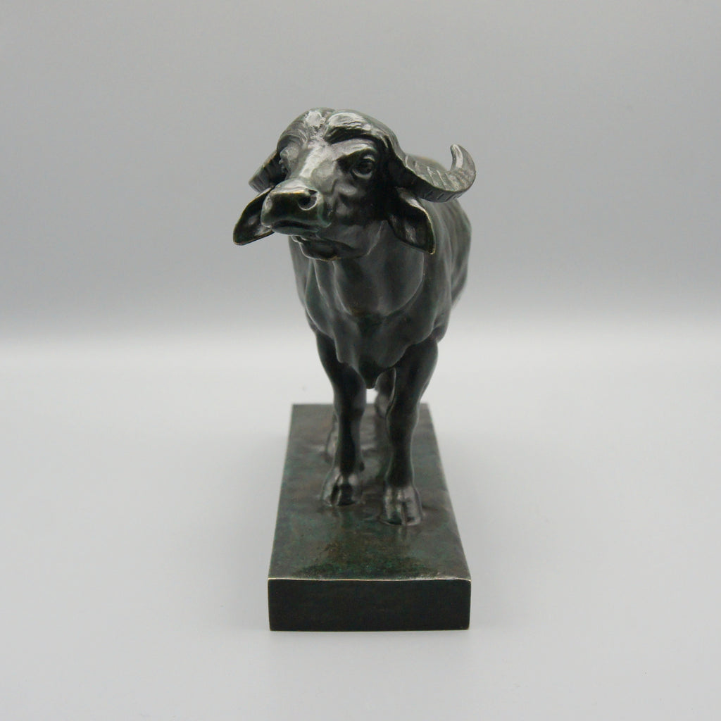 Antoine Louis Barye Water Buffalo Bronze Sculpture - Markies Antiques Ltd