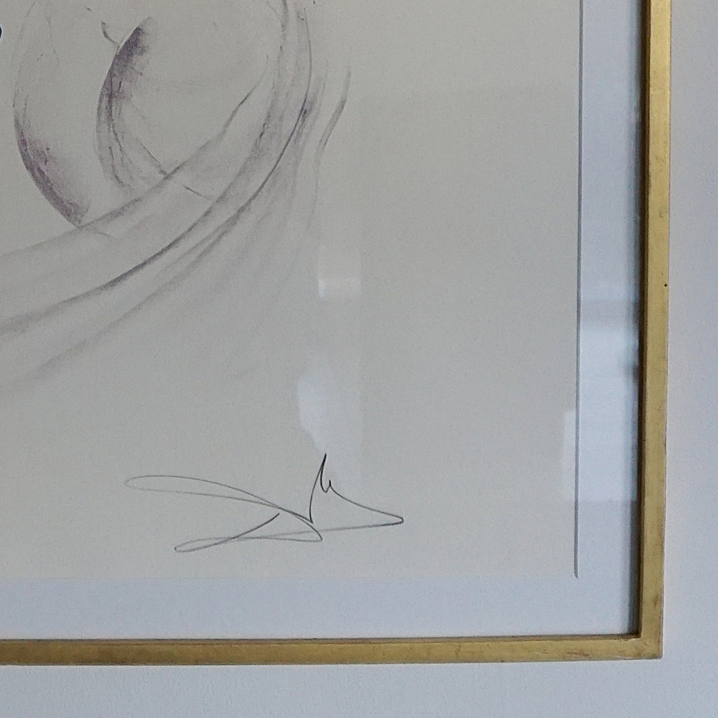 An original signed print by Salvador Dalí from his series 'Ages of life'. Edition 235/300.&nbsp;