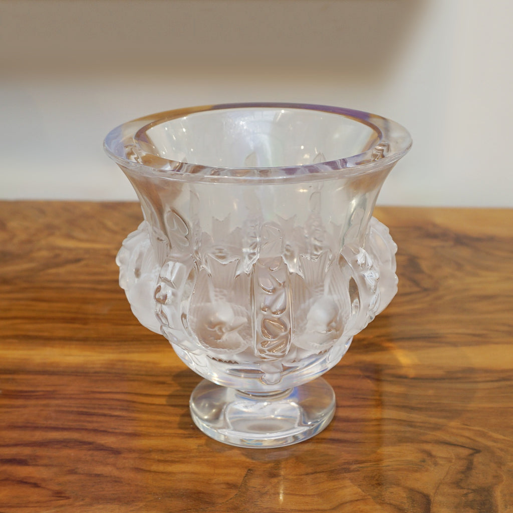 Marc Lalique Dampiene Glass Vase - Jeroen Markies Art Deco