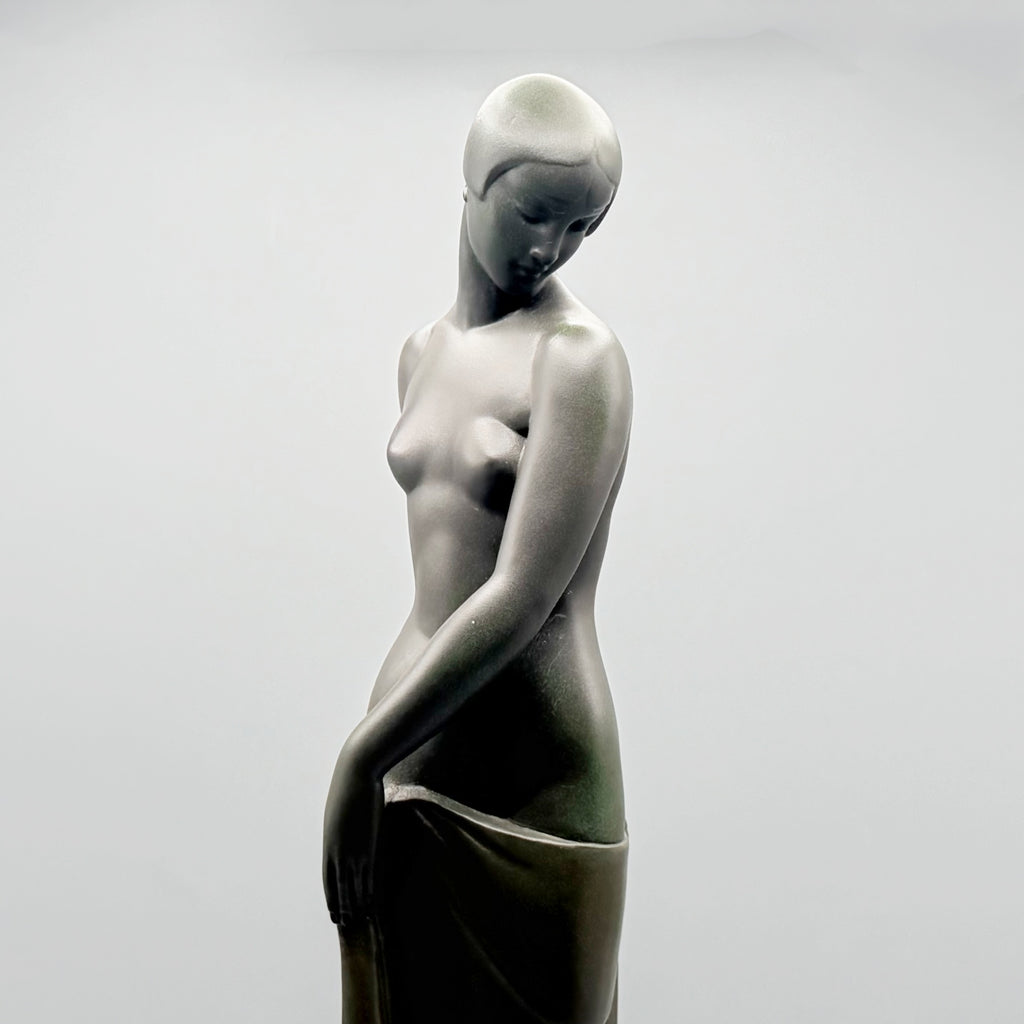'Ondine' Pierre La Faguays / Fayral Art Deco Bronze Nude Sculpture | Markies Antiques Ltd
