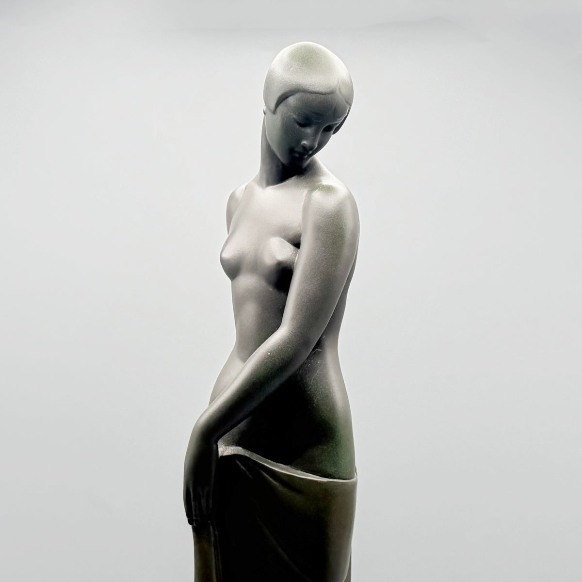 'Ondine' Pierre La Faguays / Fayral Art Deco Bronze Nude Sculpture | Markies Antiques Ltd