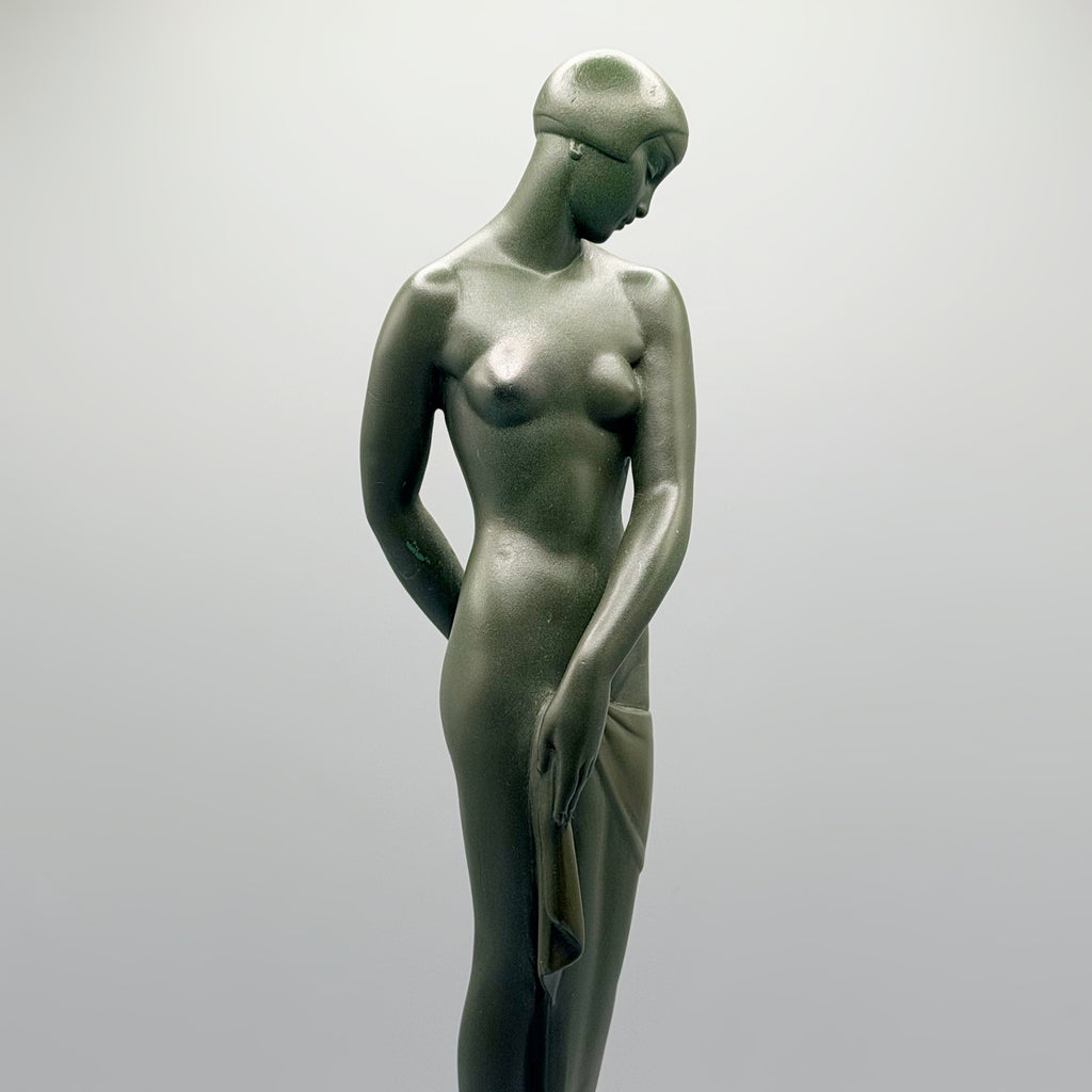 'Ondine' Pierre La Faguays / Fayral Art Deco Bronze Nude Sculpture | Markies Antiques Ltd
