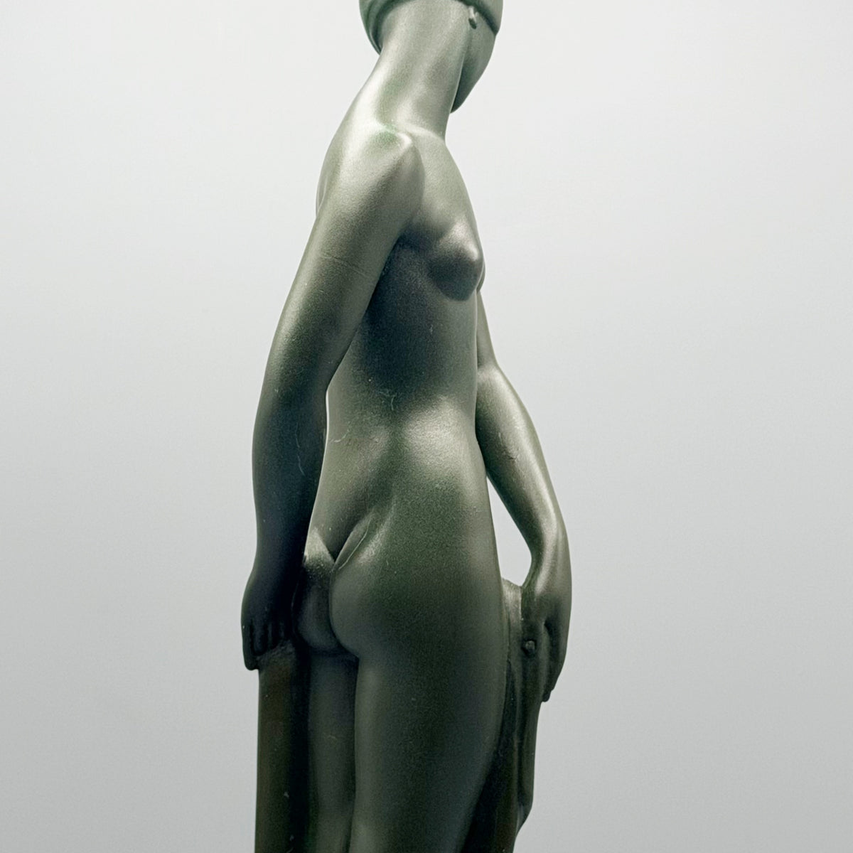 'Ondine' Pierre La Faguays / Fayral Art Deco Bronze Nude Sculpture | Markies Antiques Ltd