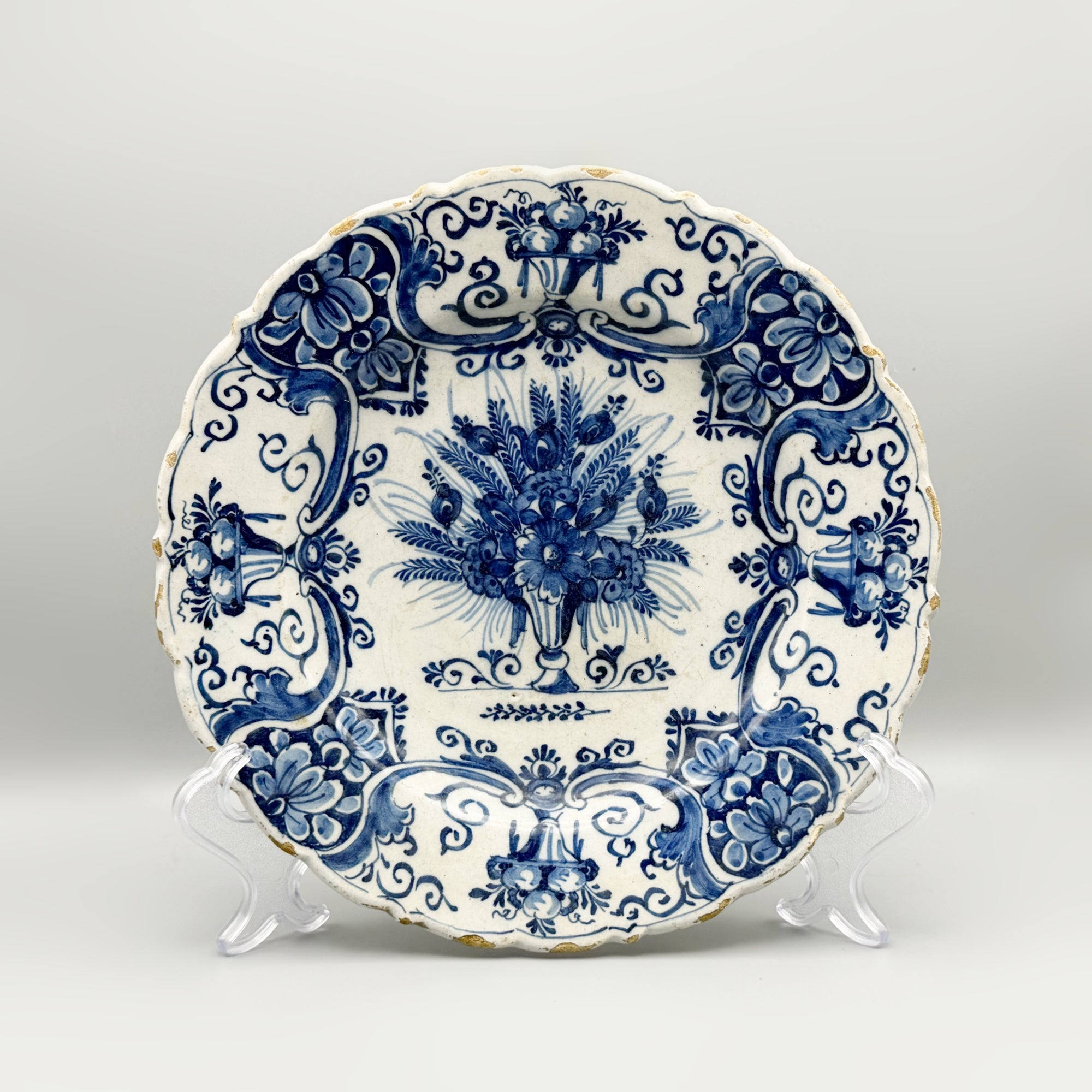 18th Century Dutch Delft Charger