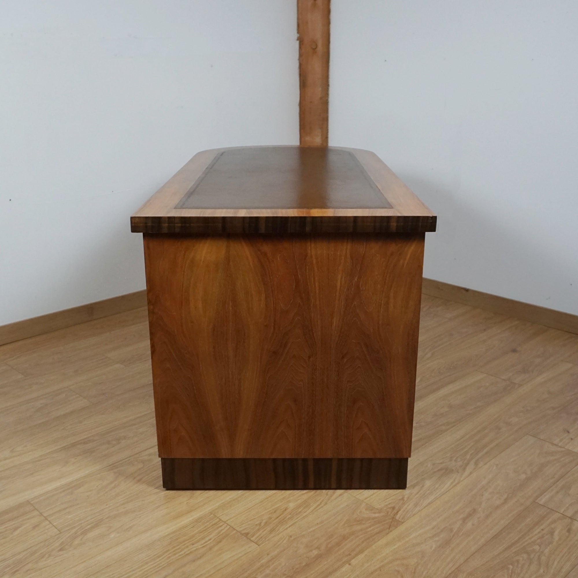Art Deco Walnut Desk - Markies Art Deco 