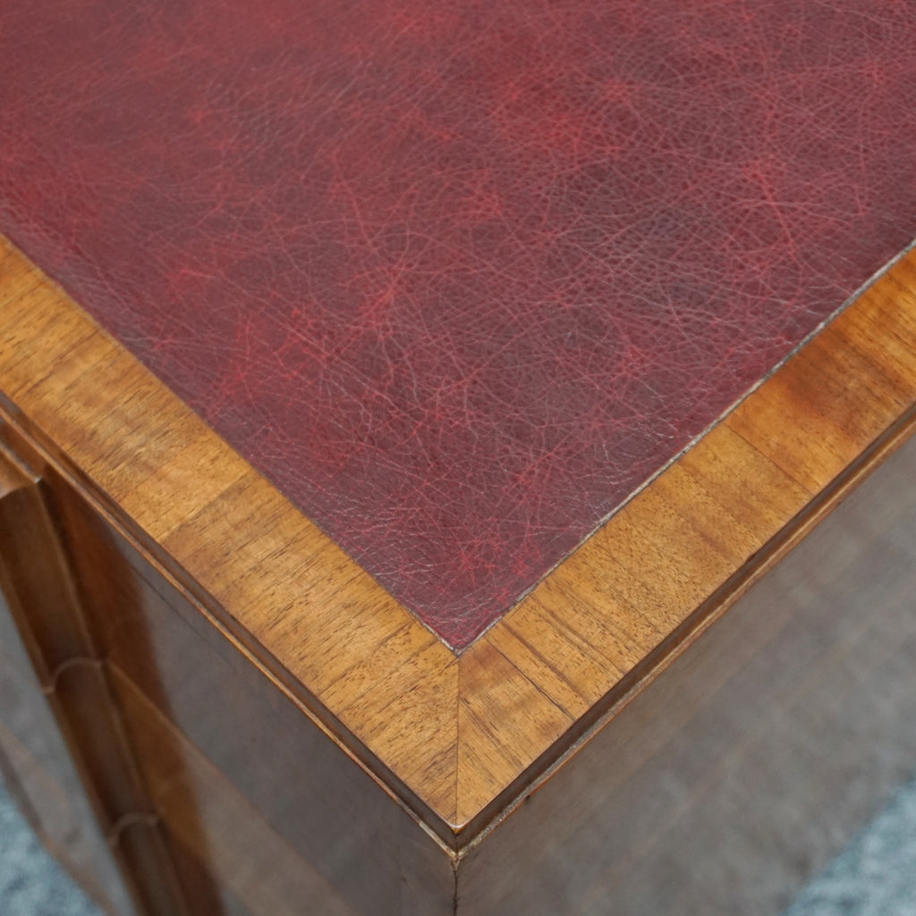 Vintage Art Deco Writing Desk by Waring.& Gillow Walnut veneered throughout - Jeroen Markies Art Deco