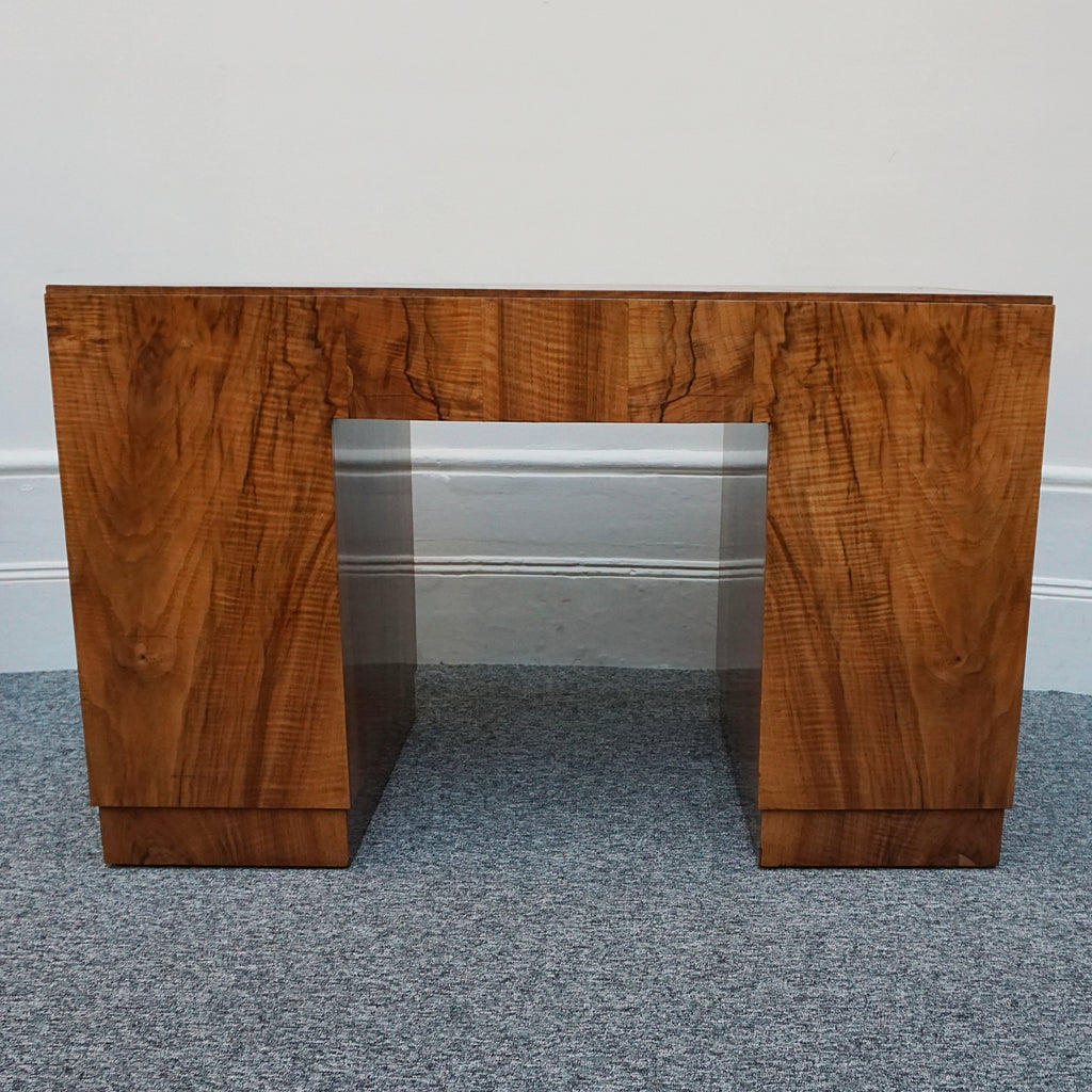 Vintage Art Deco Pedestal Writing Desk - Jeroen Markies Art Deco