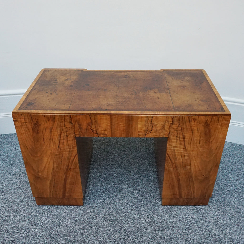 Vintage Art Deco Pedestal Writing Desk - Jeroen Markies Art Deco