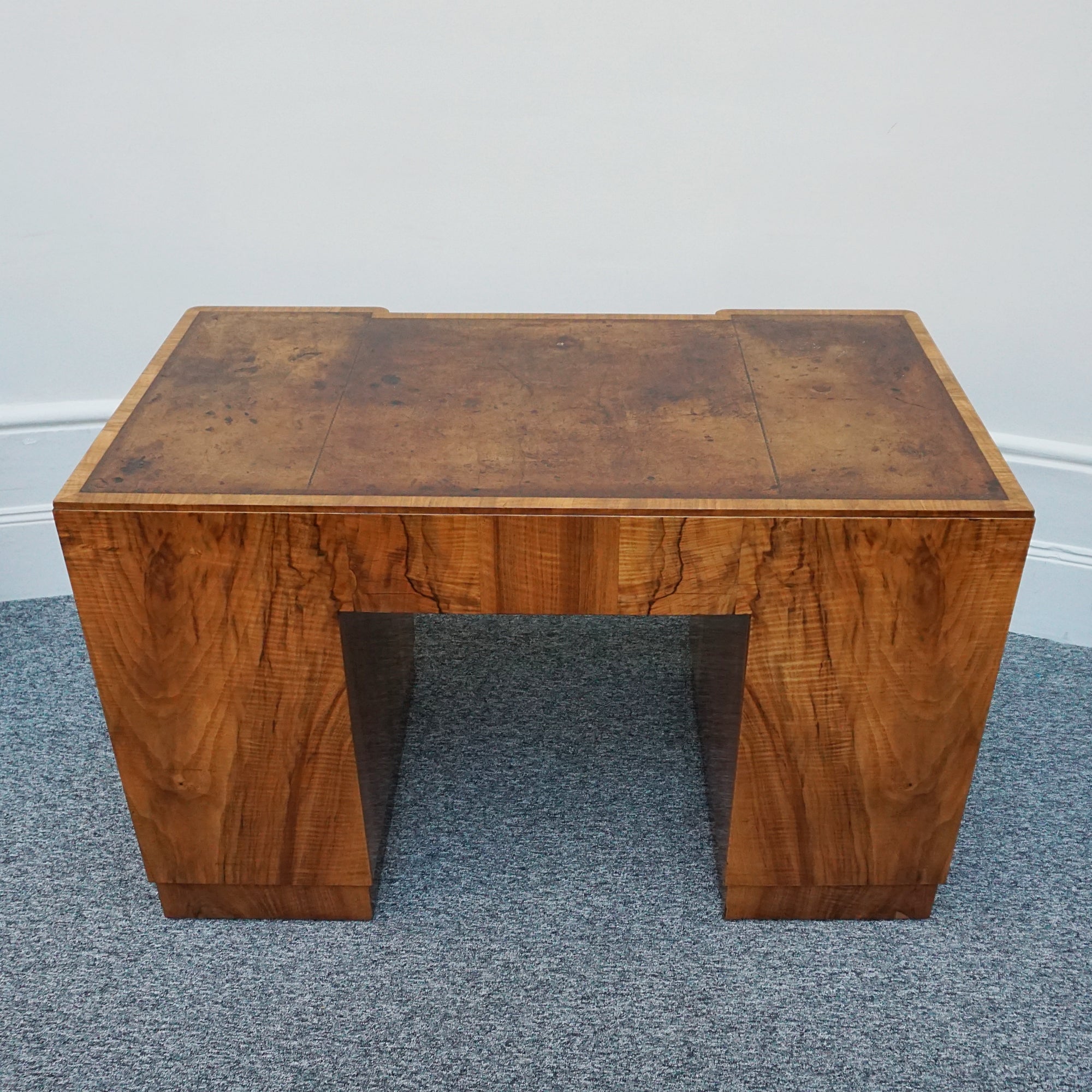 Vintage Art Deco Pedestal Writing Desk - Jeroen Markies Art Deco