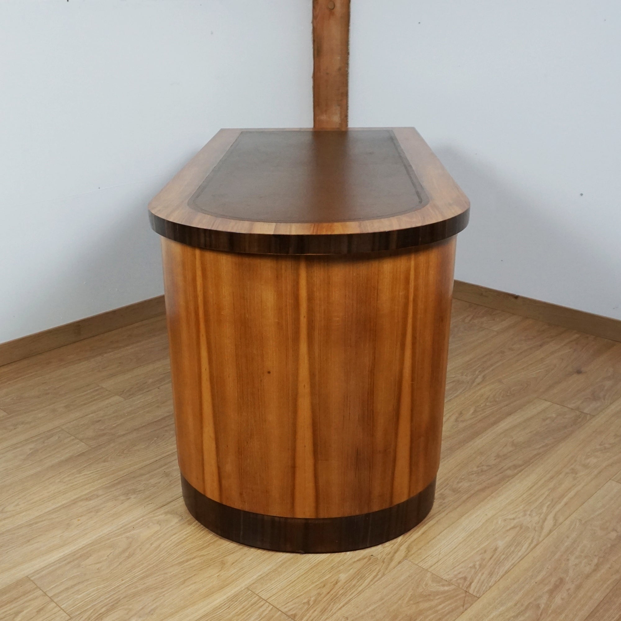 Art Deco Walnut Desk - Markies Art Deco 