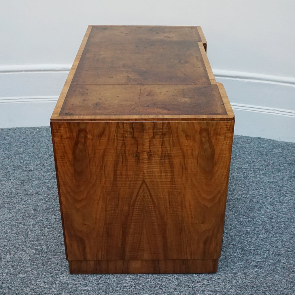 Vintage Art Deco Pedestal Writing Desk - Jeroen Markies Art Deco