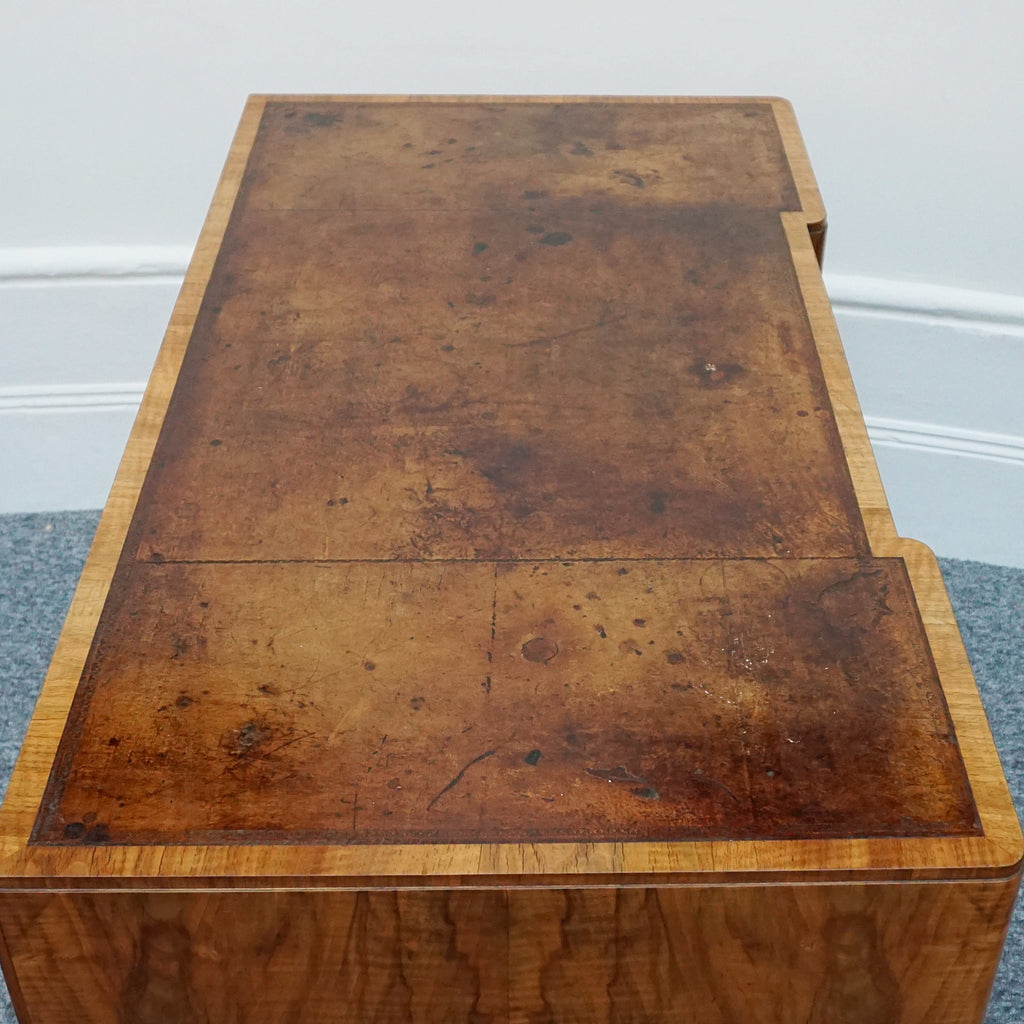 Vintage Art Deco Pedestal Writing Desk - Jeroen Markies Art Deco