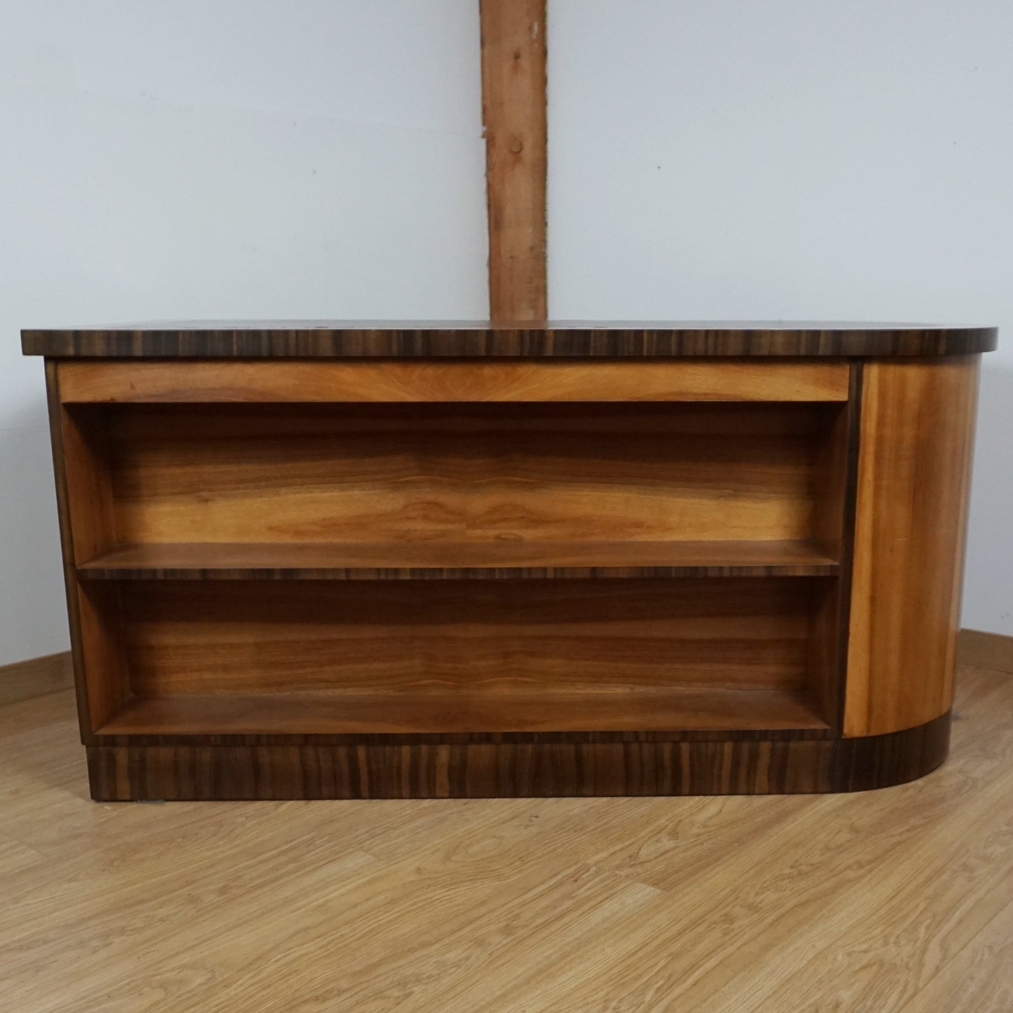 Art Deco Walnut Desk - Markies Art Deco 