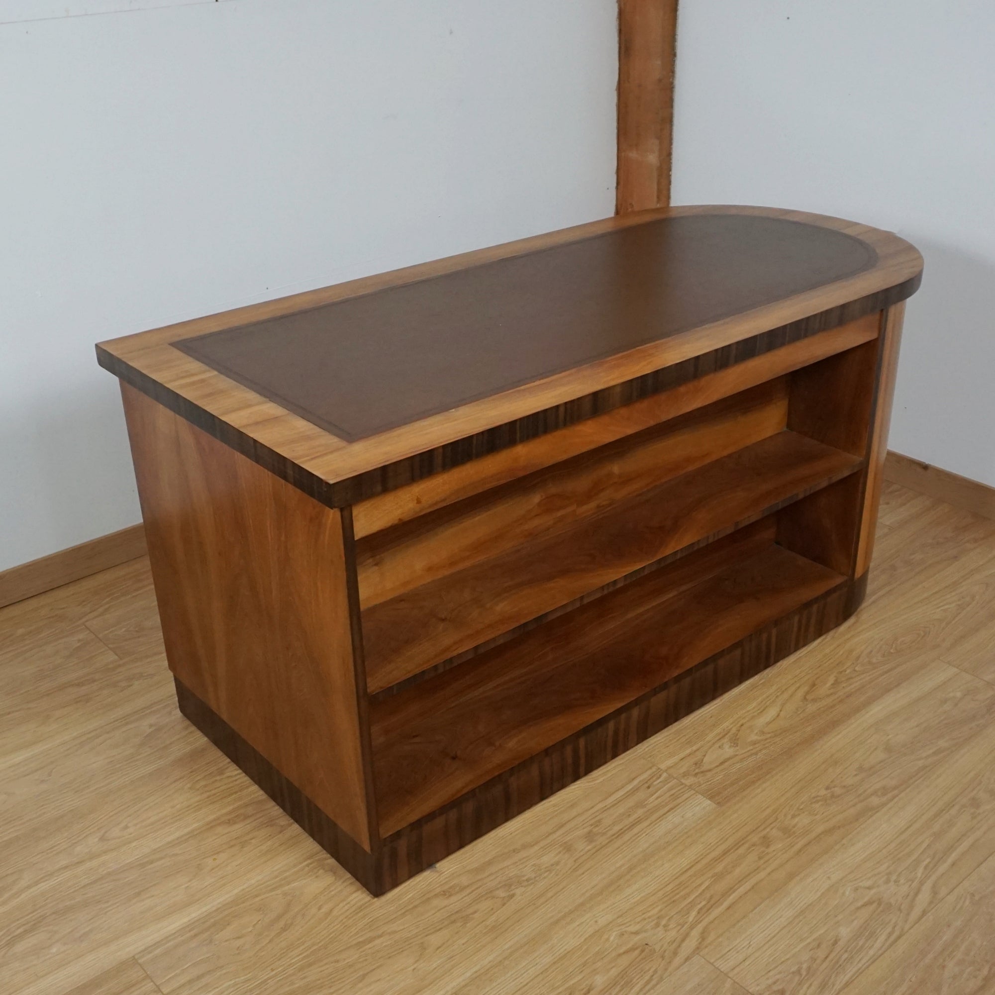 Art Deco Walnut Desk - Markies Art Deco 