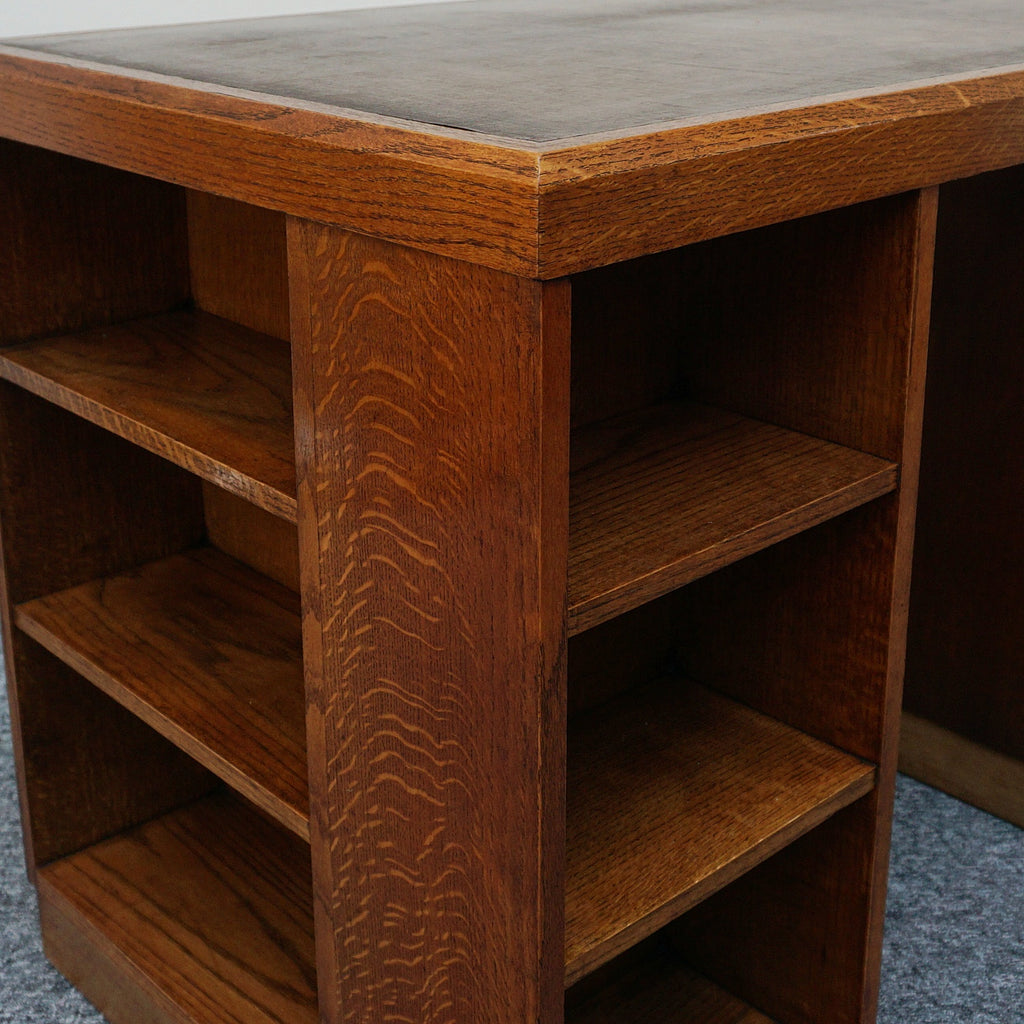 Vintage Oak Waring & Gillow Art Deco Desk - Jeroen Markies Art Deco