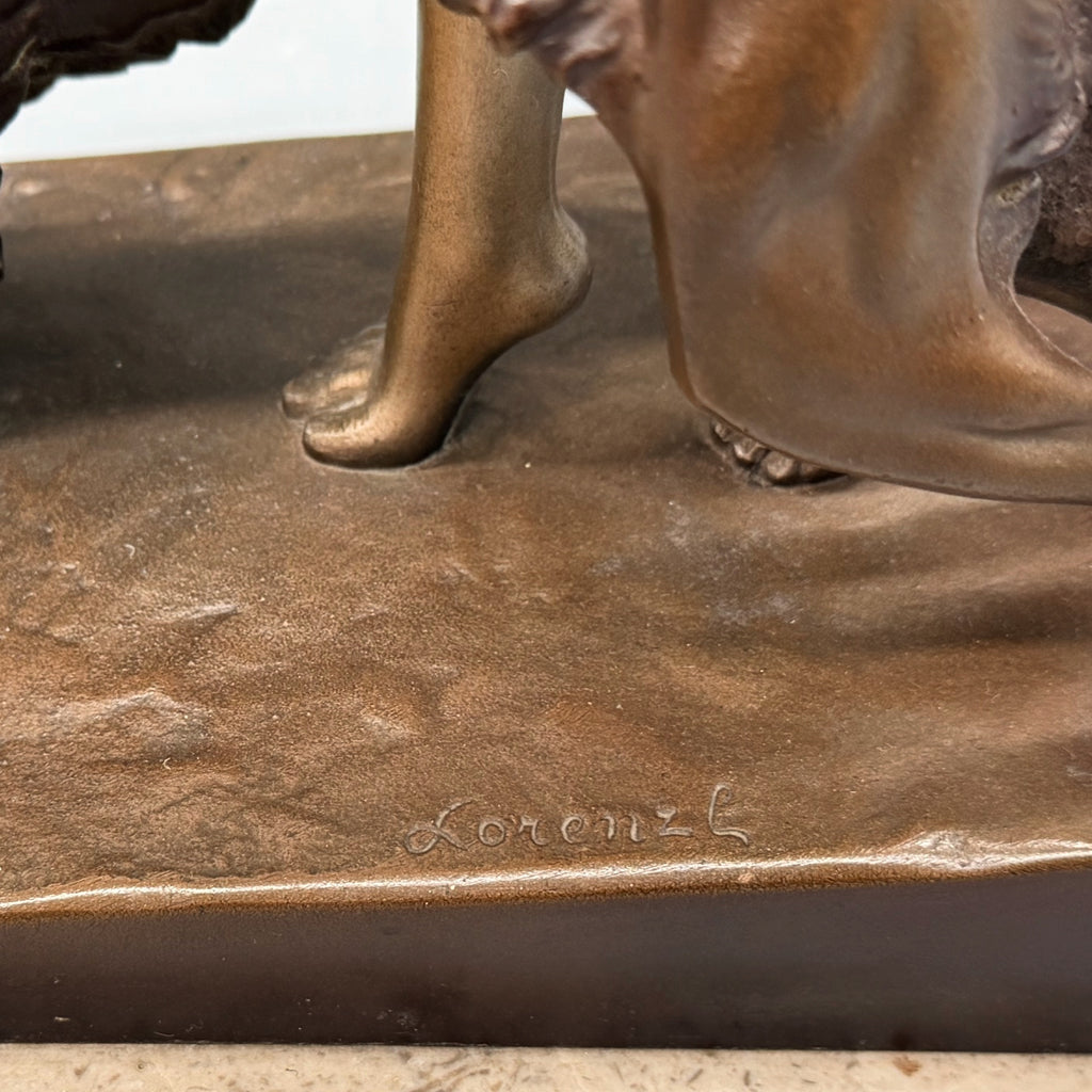 Diana the Huntress Josef Lorenzl Art Deco Bronze Sculpture - Markies Antiques Ltd