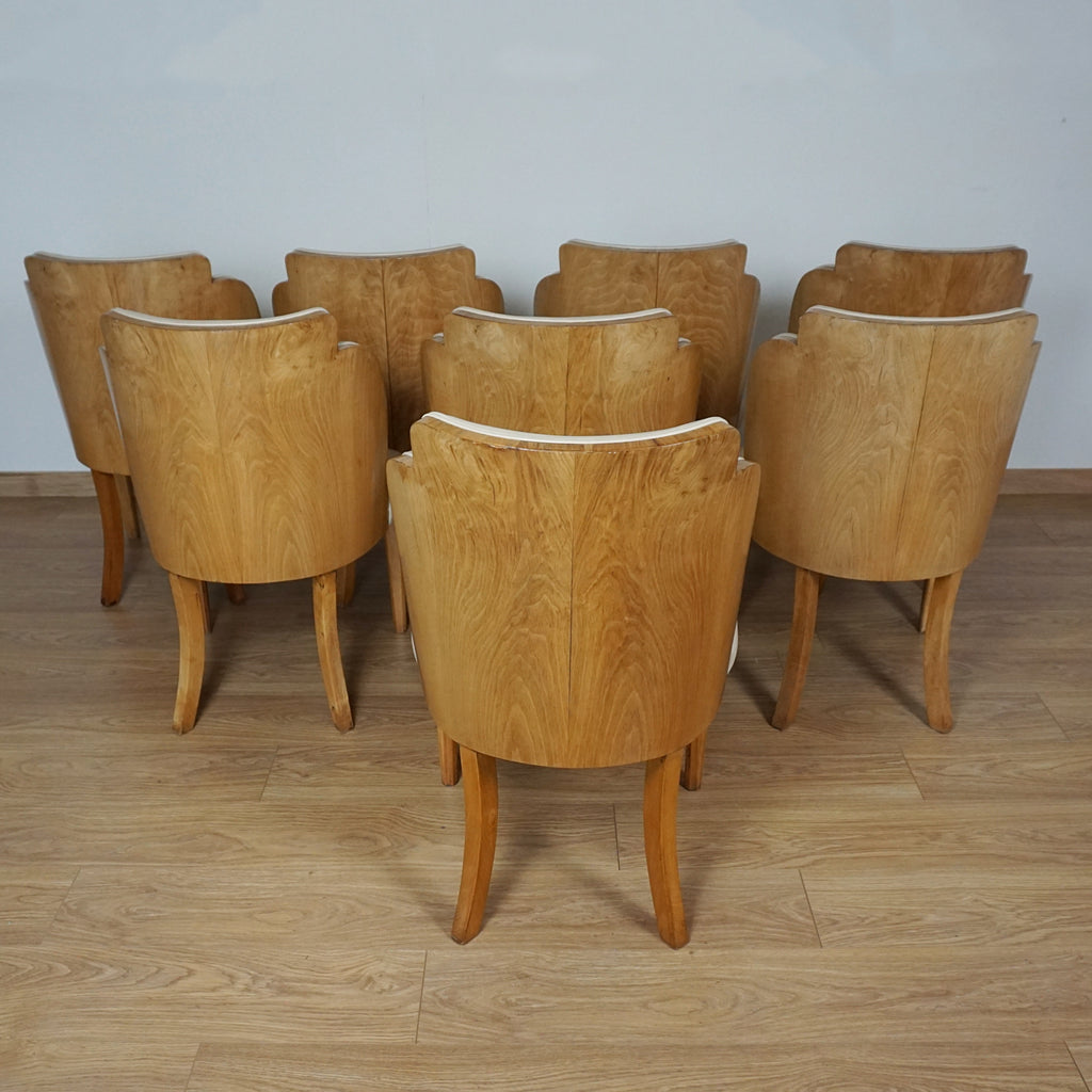 Art Deco Eight Seater Dining Suite by Harry & Lou Epstein - Jeroen Markies Art Deco