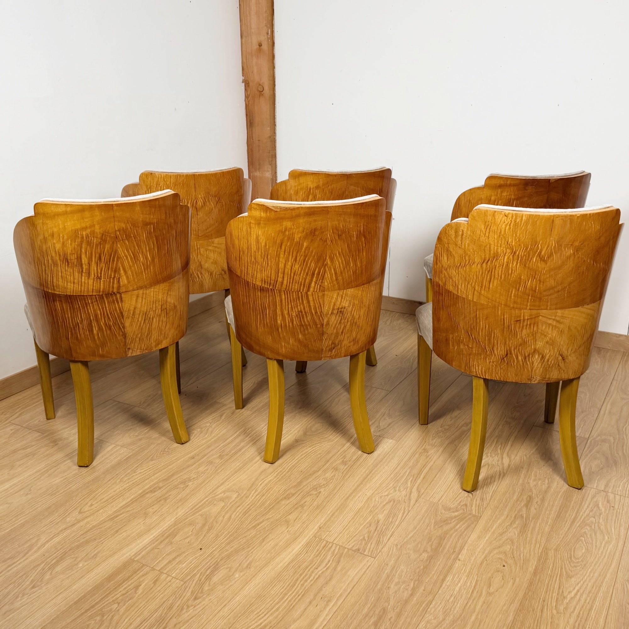 Art Deco Six Seater Dining Suite by Harry & Lou Epstein - Markies Antiques Ltd