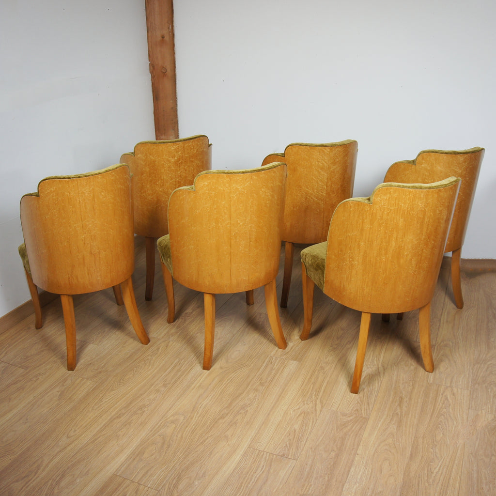 Art Deco Six-Seater Dining Suite by Harry & Lou Epstein
