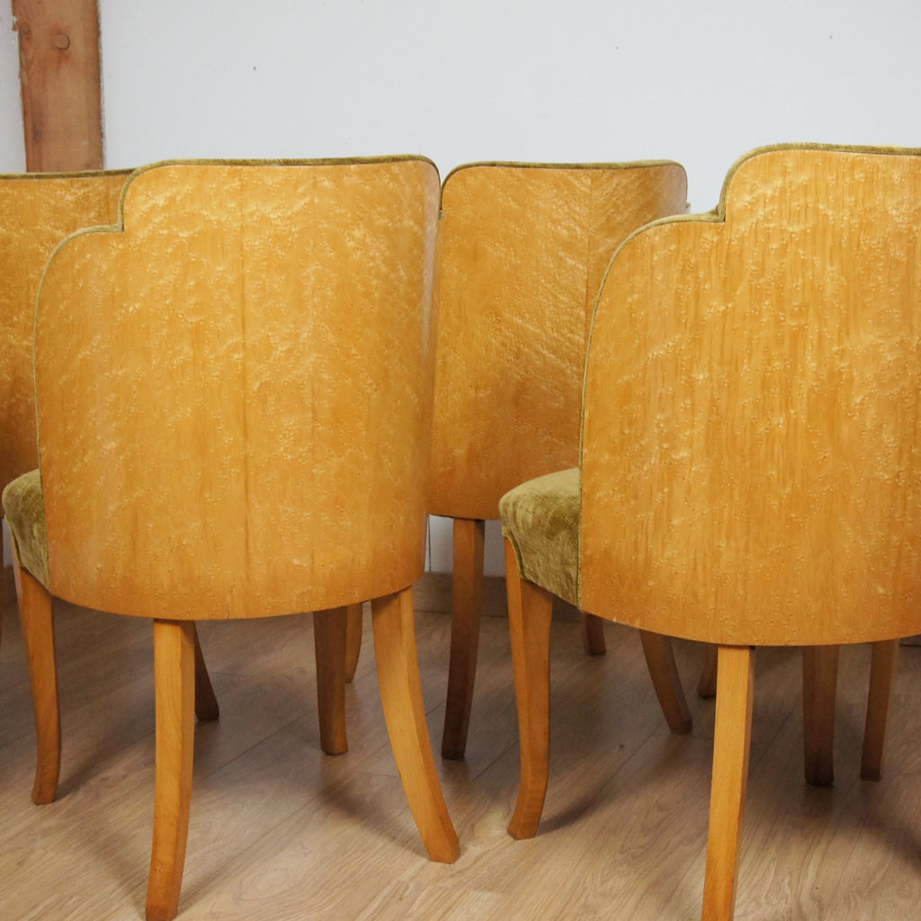 Art Deco Six-Seater Dining Suite by Harry & Lou Epstein