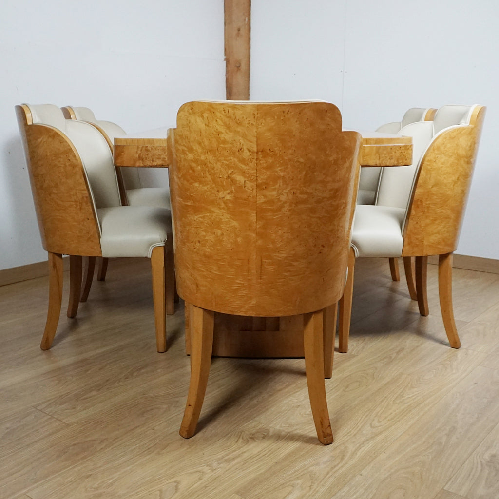 Art Deco Six Seater Dining Suite