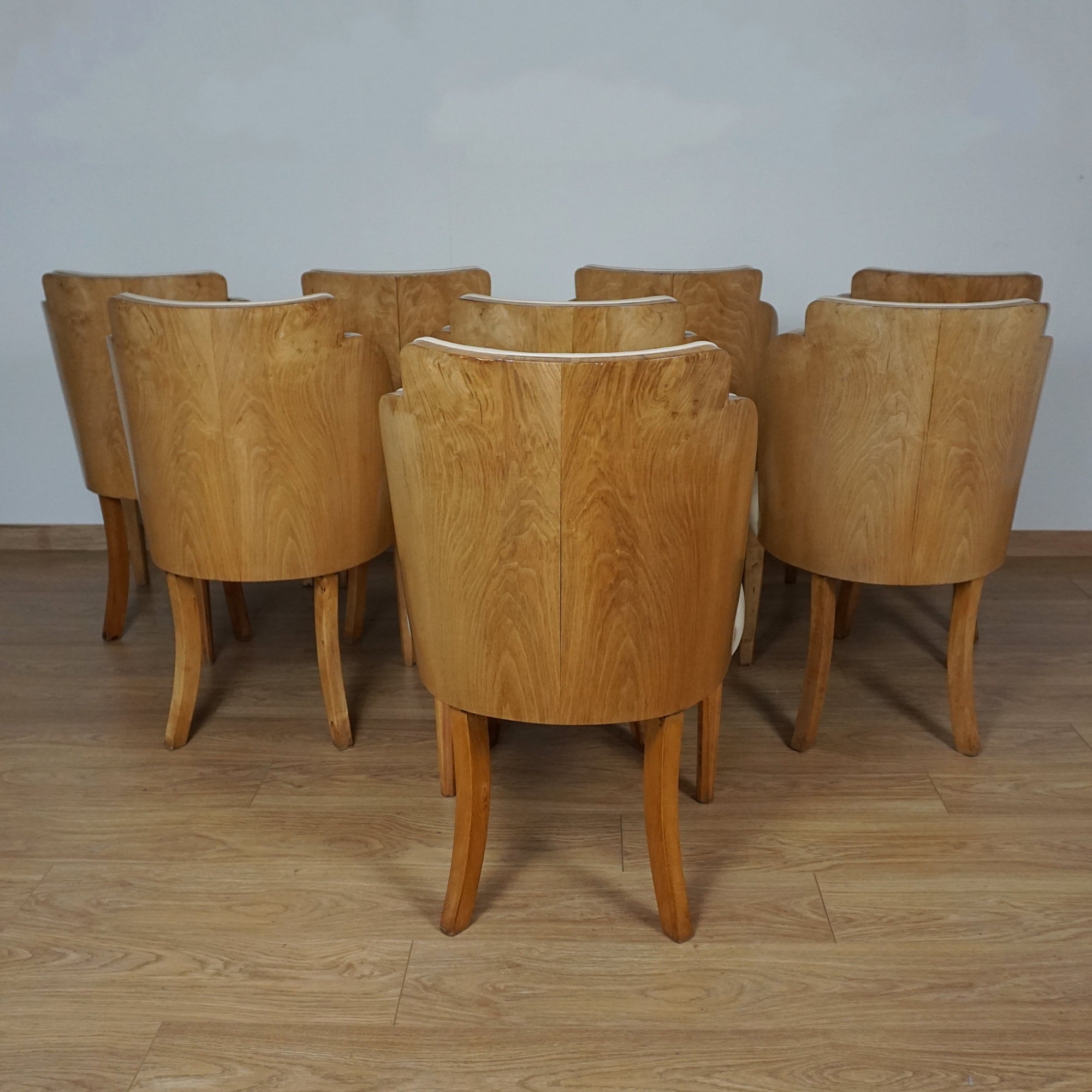 Art Deco Eight Seater Dining Suite by Harry & Lou Epstein - Jeroen Markies Art Deco