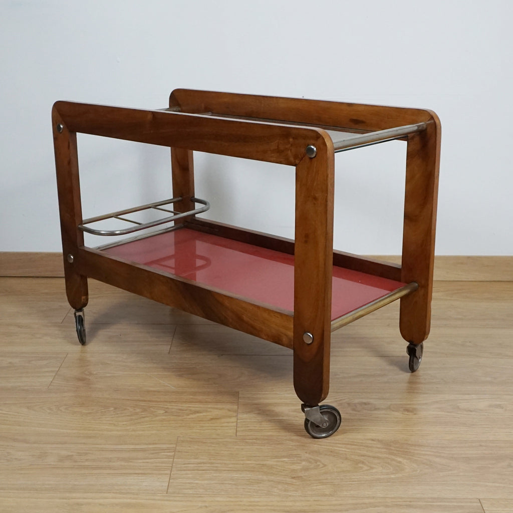 An Art Deco Drinks Trolley