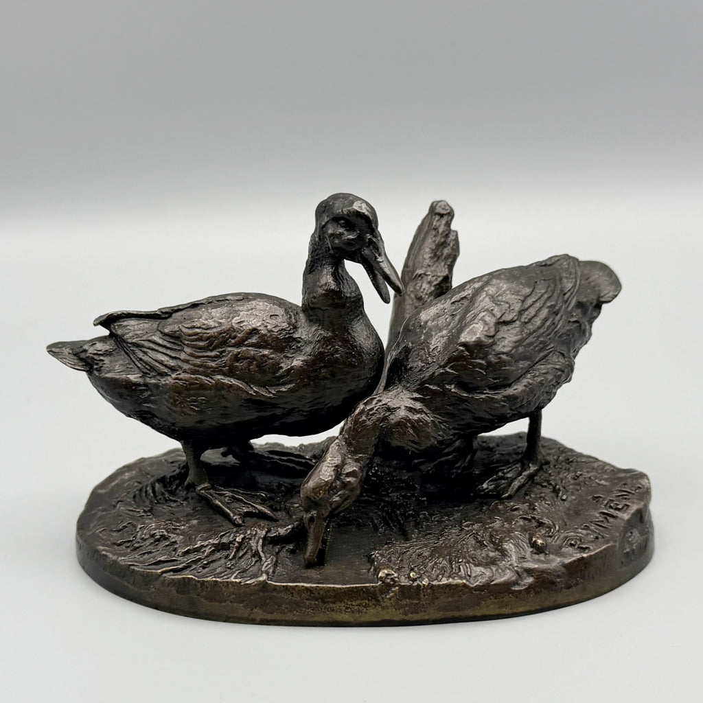 Pierre Jules Mene 19th Century Bronze Sculpture 'Canards' | Markies Antiques Ltd