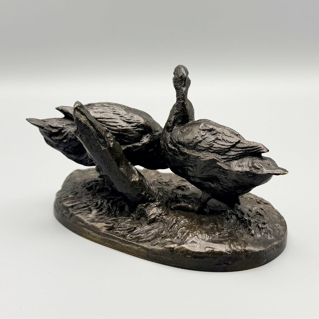 Pierre Jules Mene 19th Century Bronze Sculpture 'Canards' | Markies Antiques Ltd