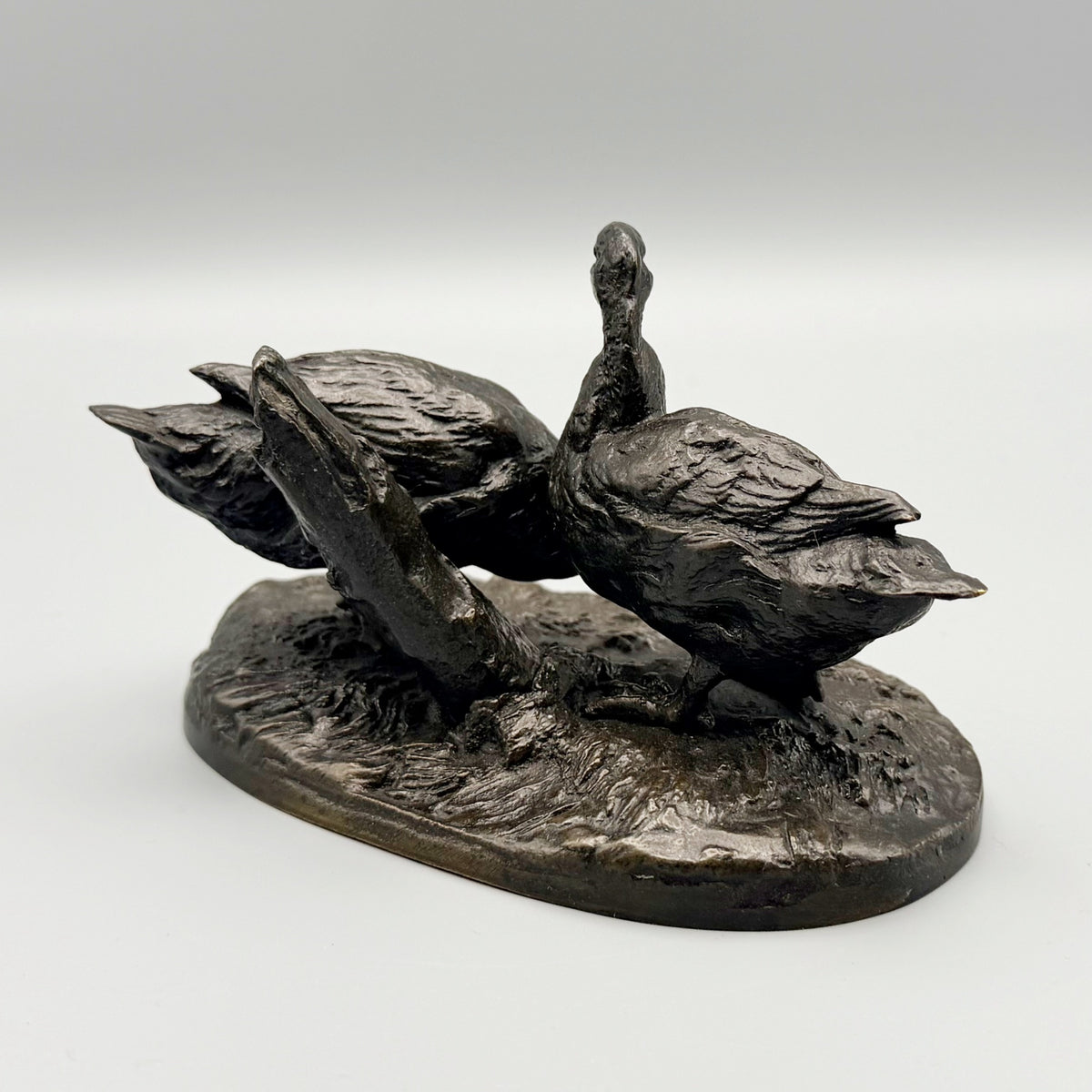 Pierre Jules Mene 19th Century Bronze Sculpture 'Canards' | Markies Antiques Ltd