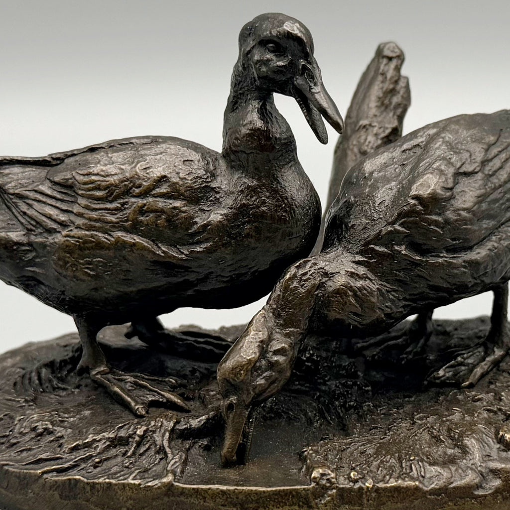 Pierre Jules Mene 19th Century Bronze Sculpture 'Canards' | Markies Antiques Ltd
