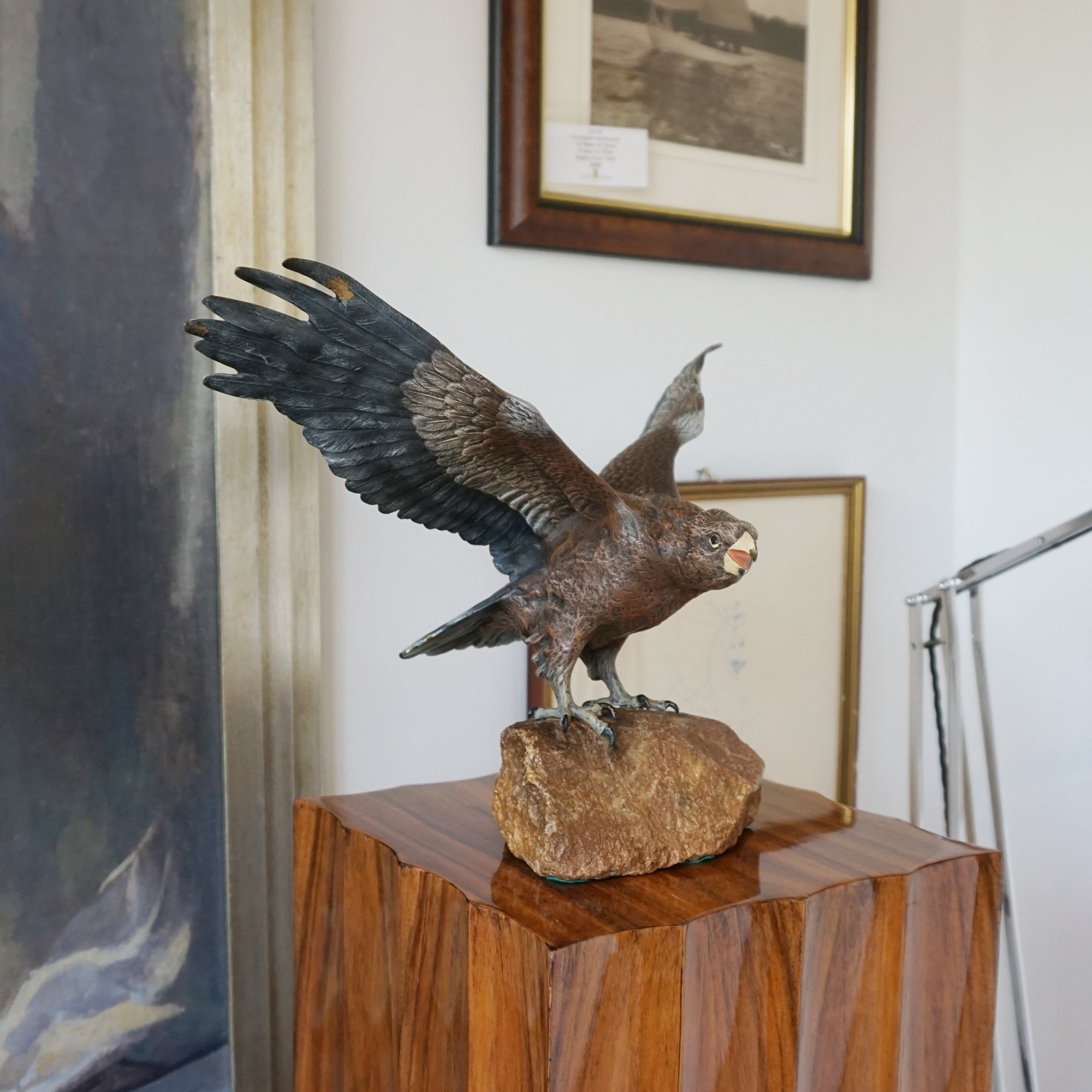 'Eagle Taking Off'