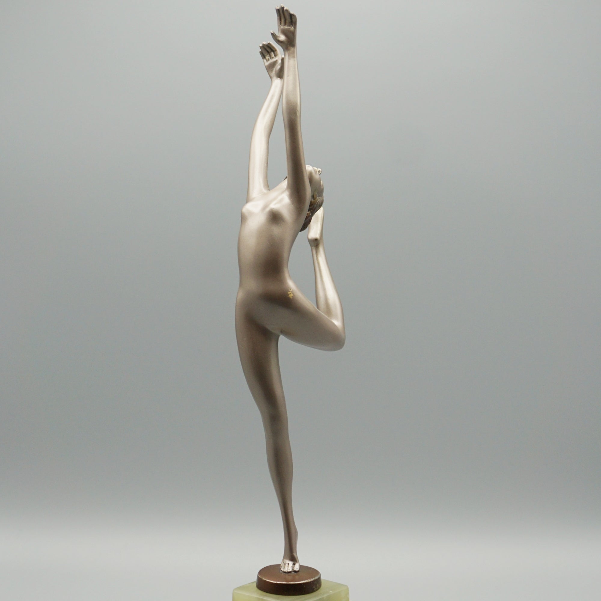 'Ecstacy' An Art Deco Cold Painted Bronze Sculpture by Josef Lorenzl - Jeroen Markies Art Deco
